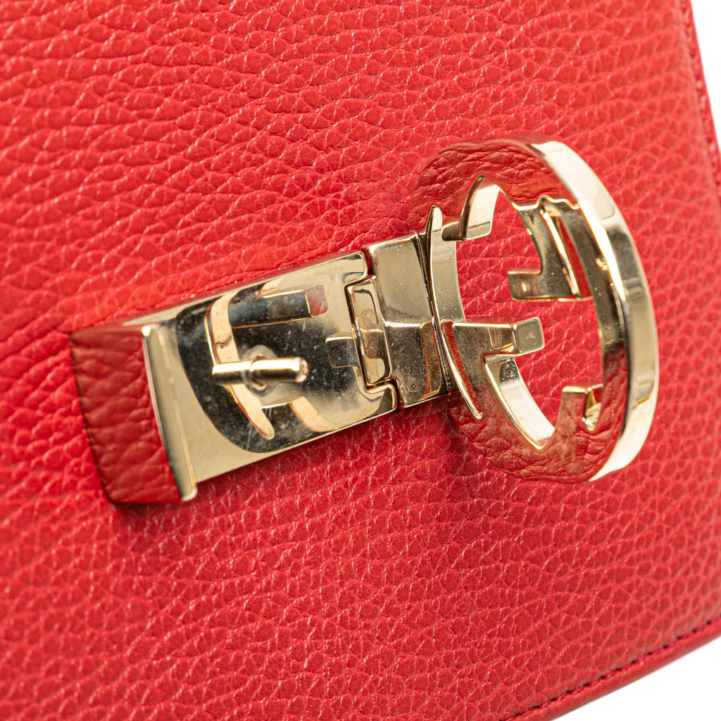 Gucci Small Dollar Calfskin Interlocking G Crossbody