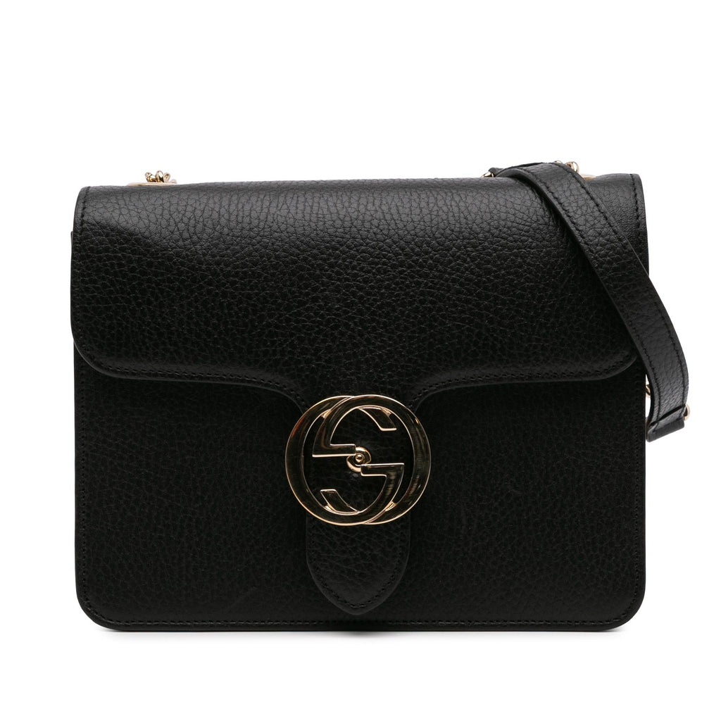Gucci Small Dollar Calfskin Interlocking G Crossbody