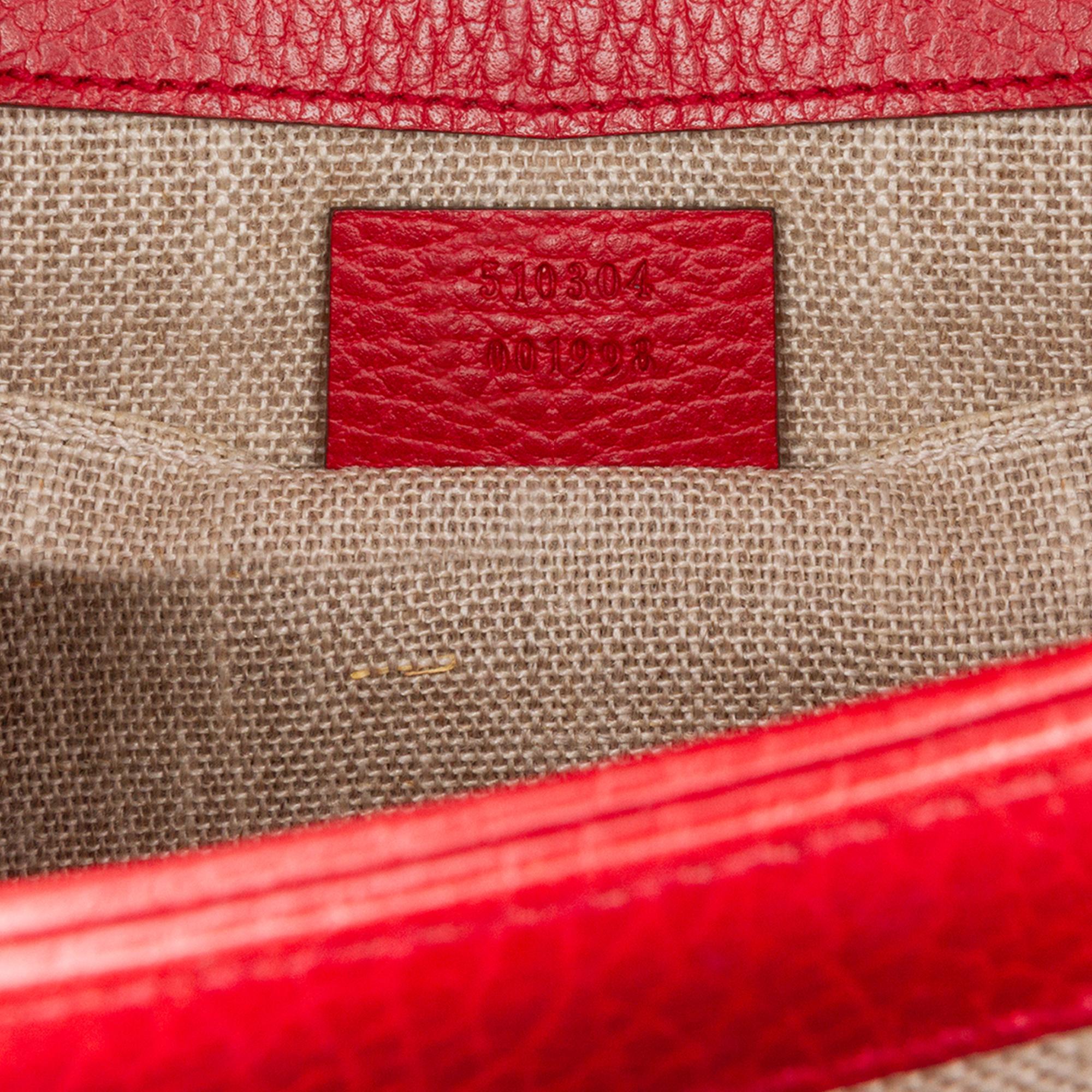 Gucci Small Dollar Calfskin Interlocking G Crossbody