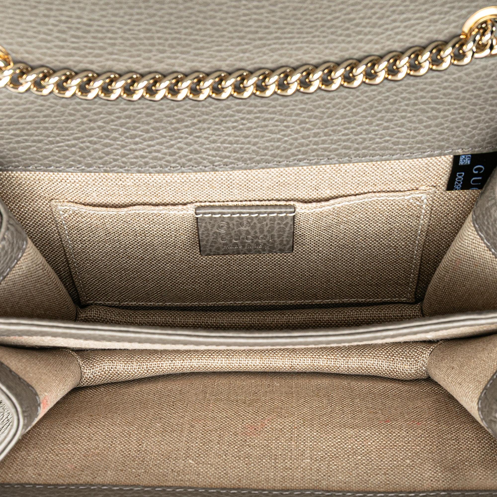 Gucci Small Dollar Calfskin Interlocking G Crossbody