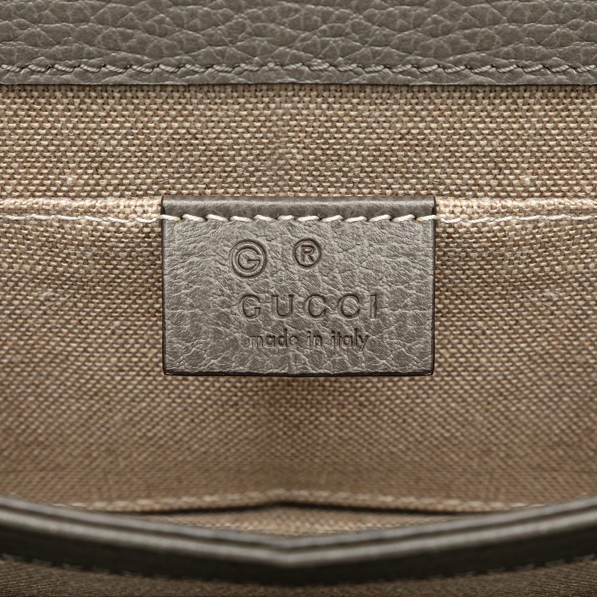 Gucci Small Dollar Calfskin Interlocking G Crossbody