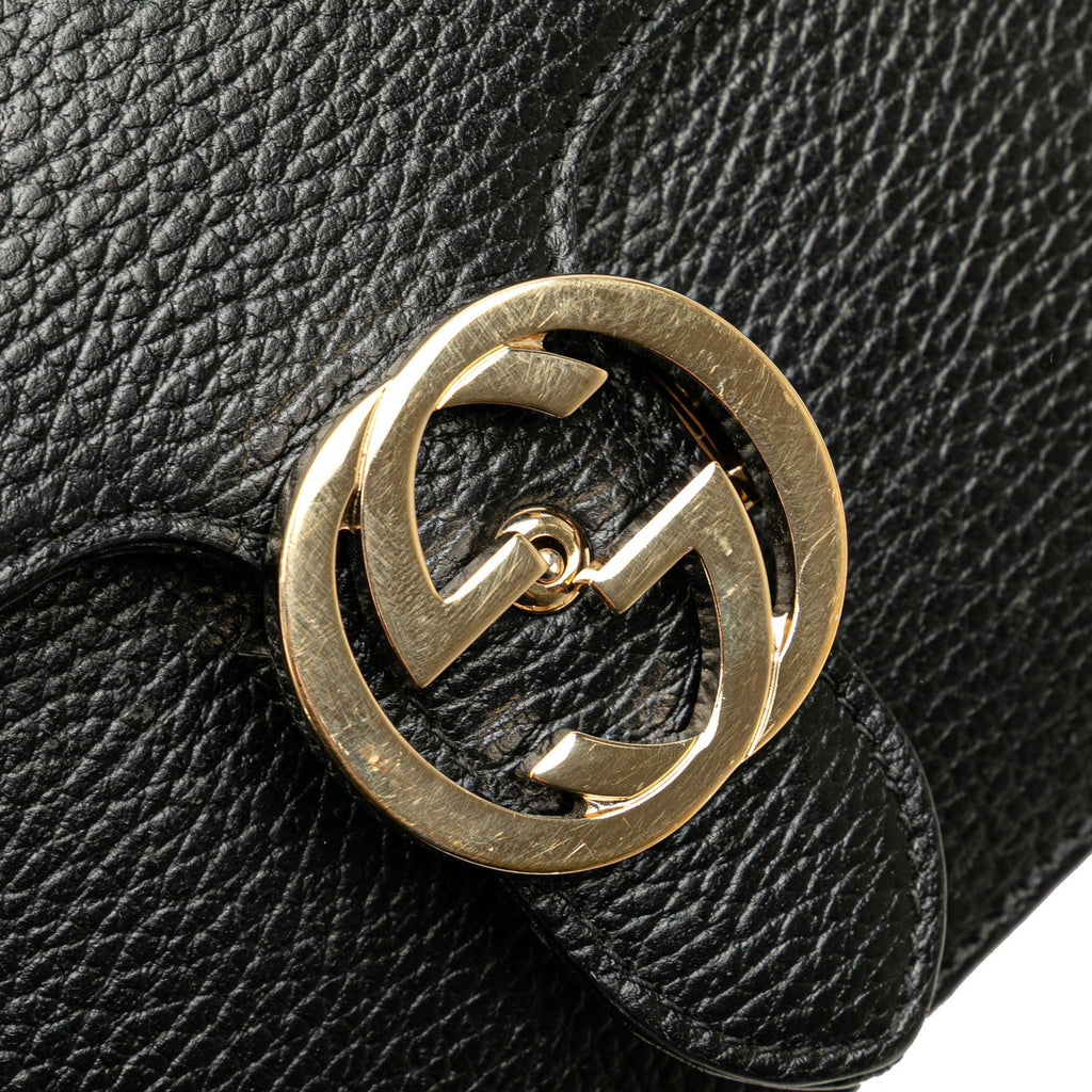 Gucci Small Dollar Calfskin Interlocking G Crossbody