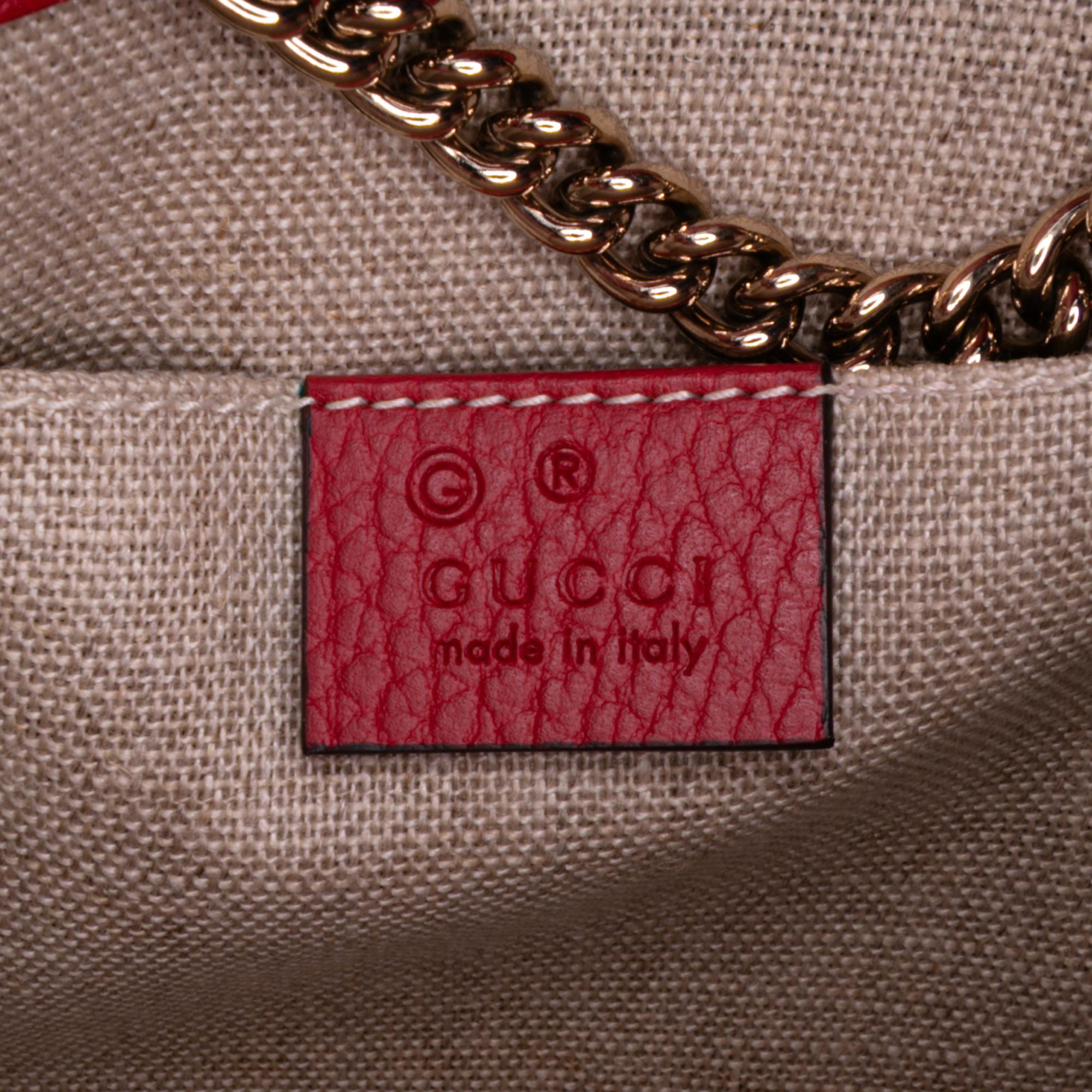 Gucci Small Dollar Calfskin Interlocking G Crossbody