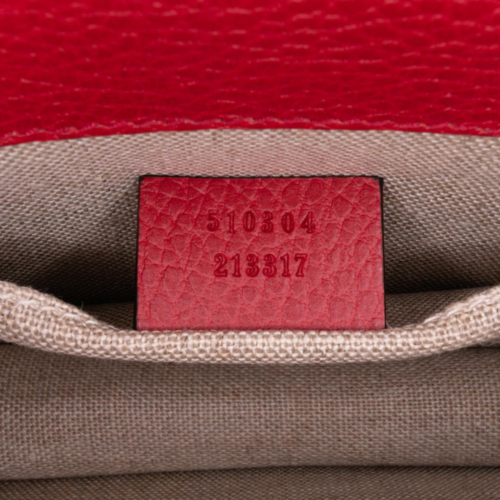 Gucci Small Dollar Calfskin Interlocking G Crossbody
