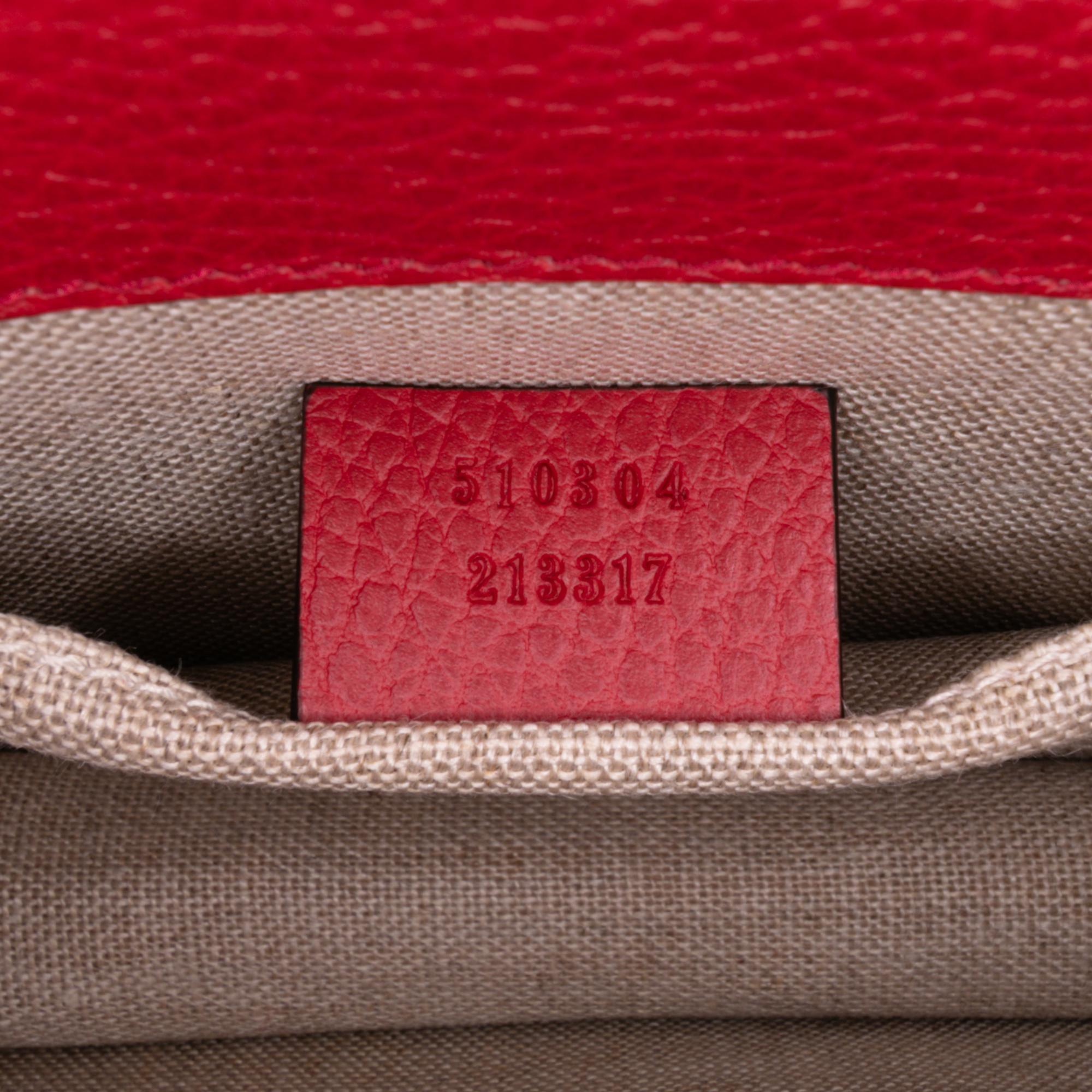 Gucci Small Dollar Calfskin Interlocking G Crossbody