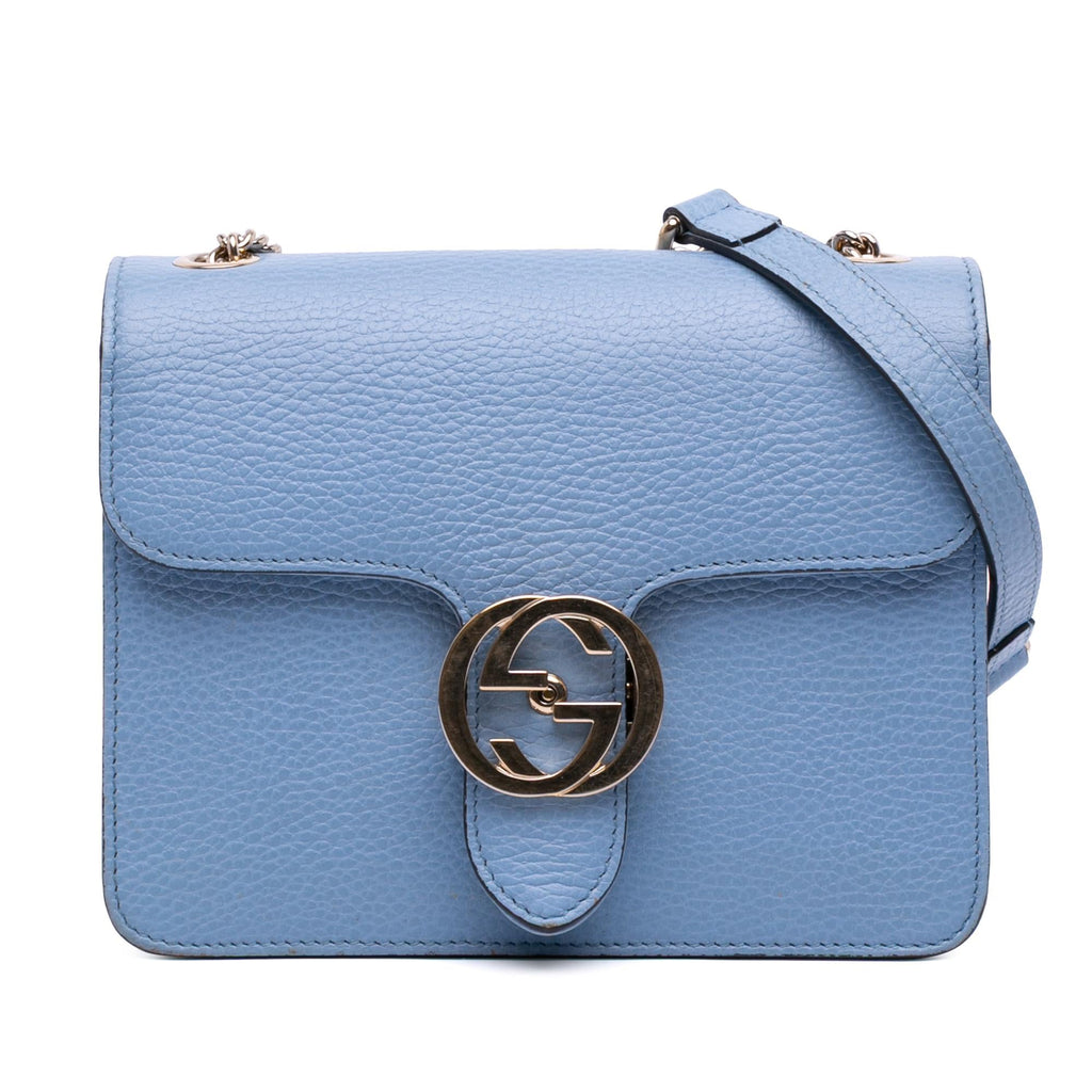 Gucci Small Dollar Calfskin Interlocking G Crossbody