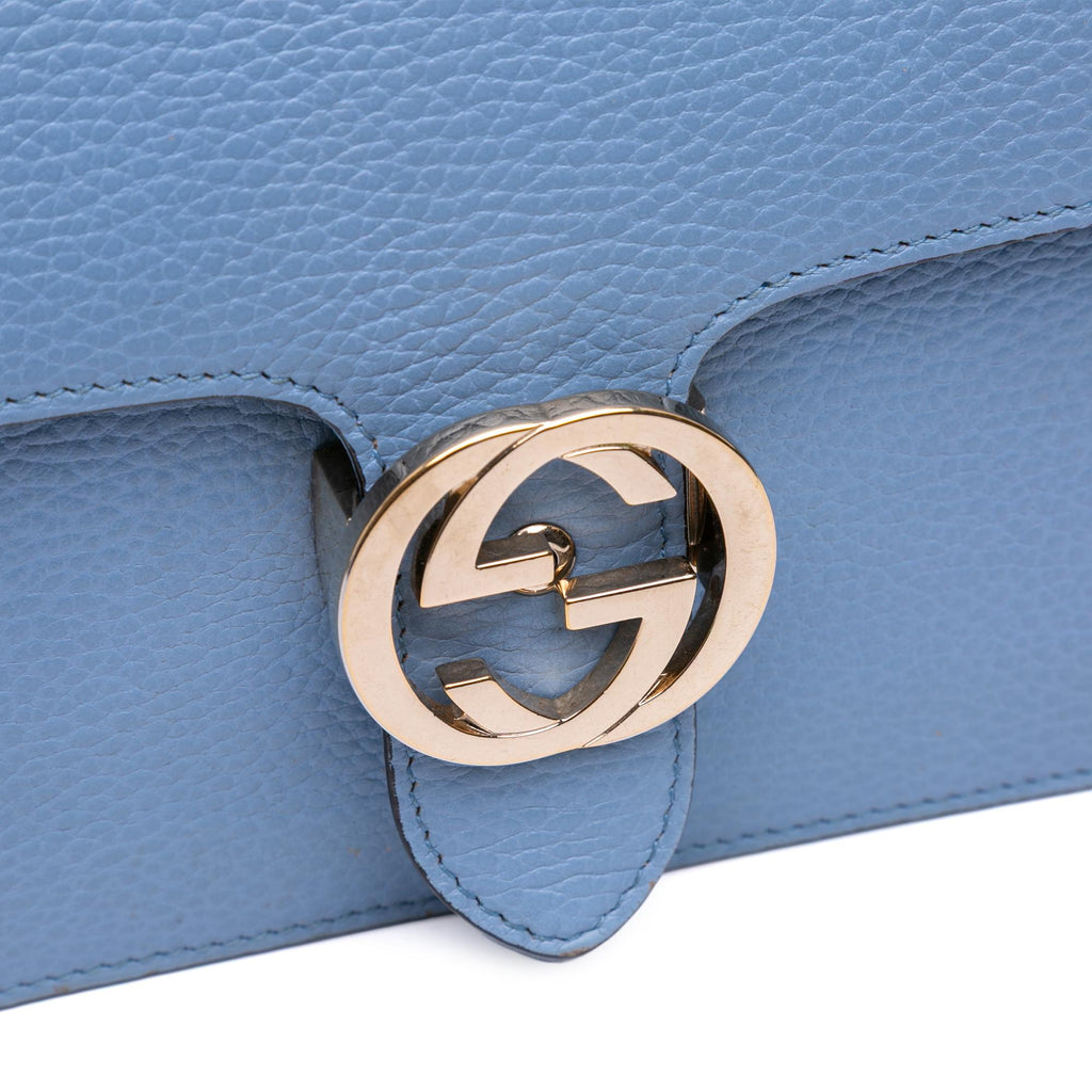 Gucci Small Dollar Calfskin Interlocking G Crossbody