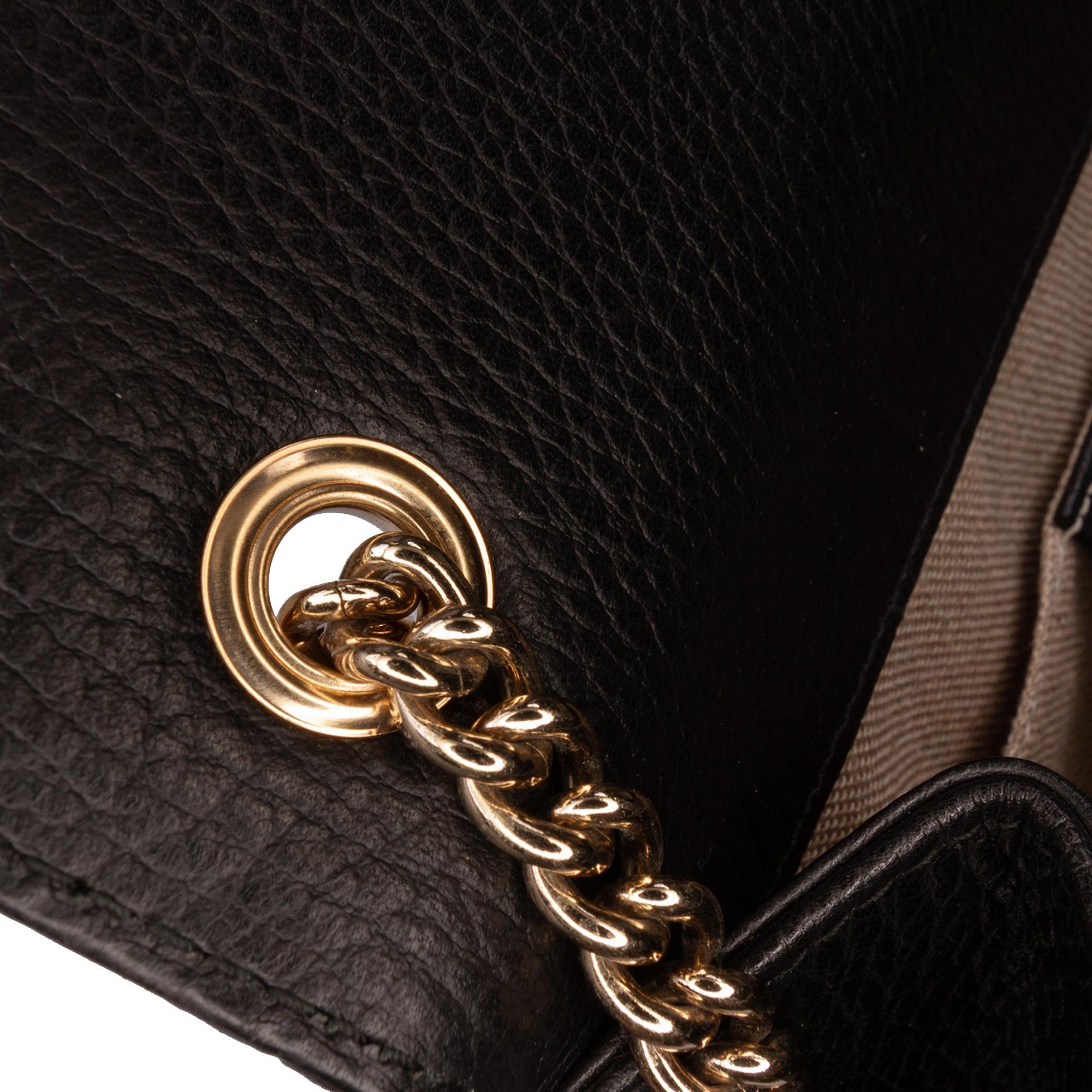 Gucci Small Dollar Calfskin Interlocking G Crossbody