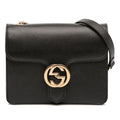 Gucci Small Dollar Calfskin Interlocking G Crossbody