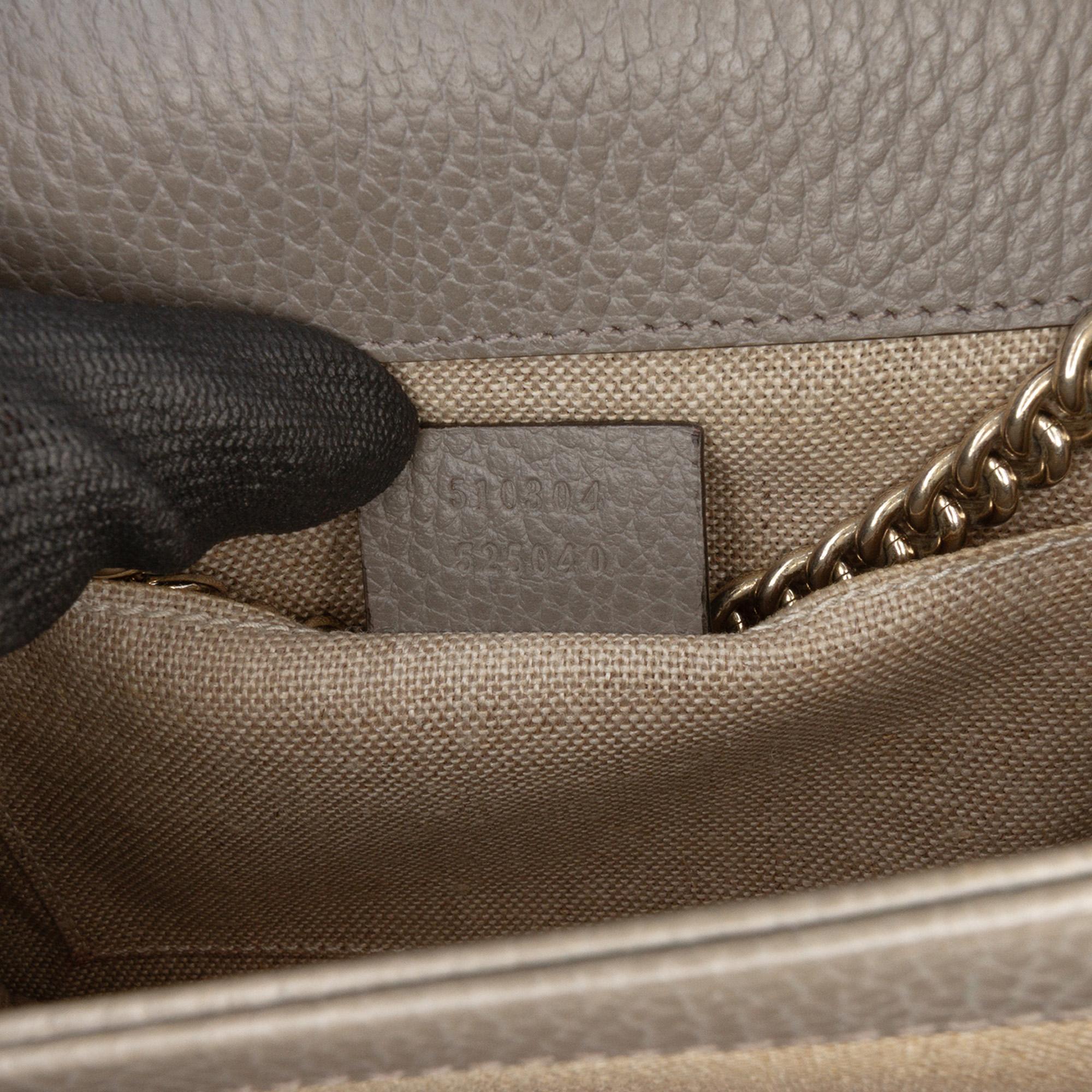 Gucci Small Dollar Calfskin Interlocking G Crossbody