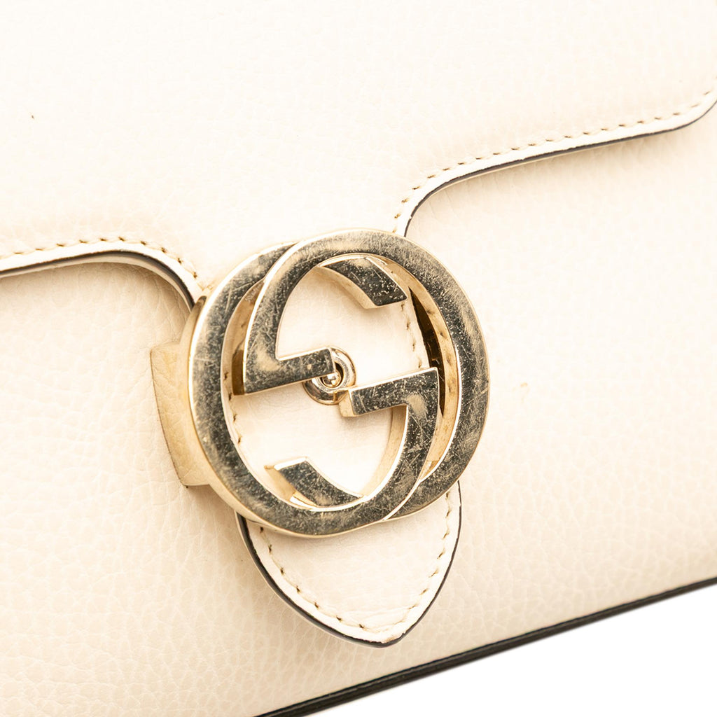 Gucci Small Dollar Calfskin Interlocking G Crossbody