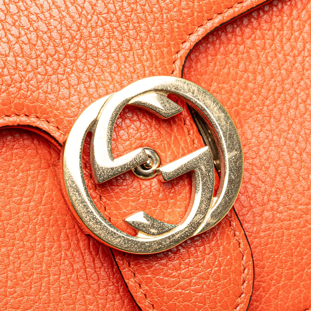 Gucci Small Dollar Calfskin Interlocking G Crossbody