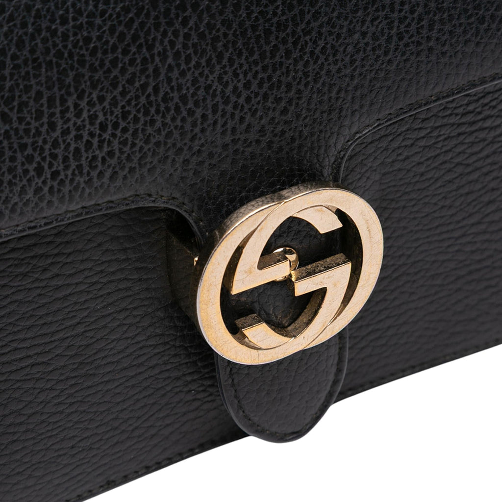 Gucci Small Dollar Calfskin Interlocking G Crossbody