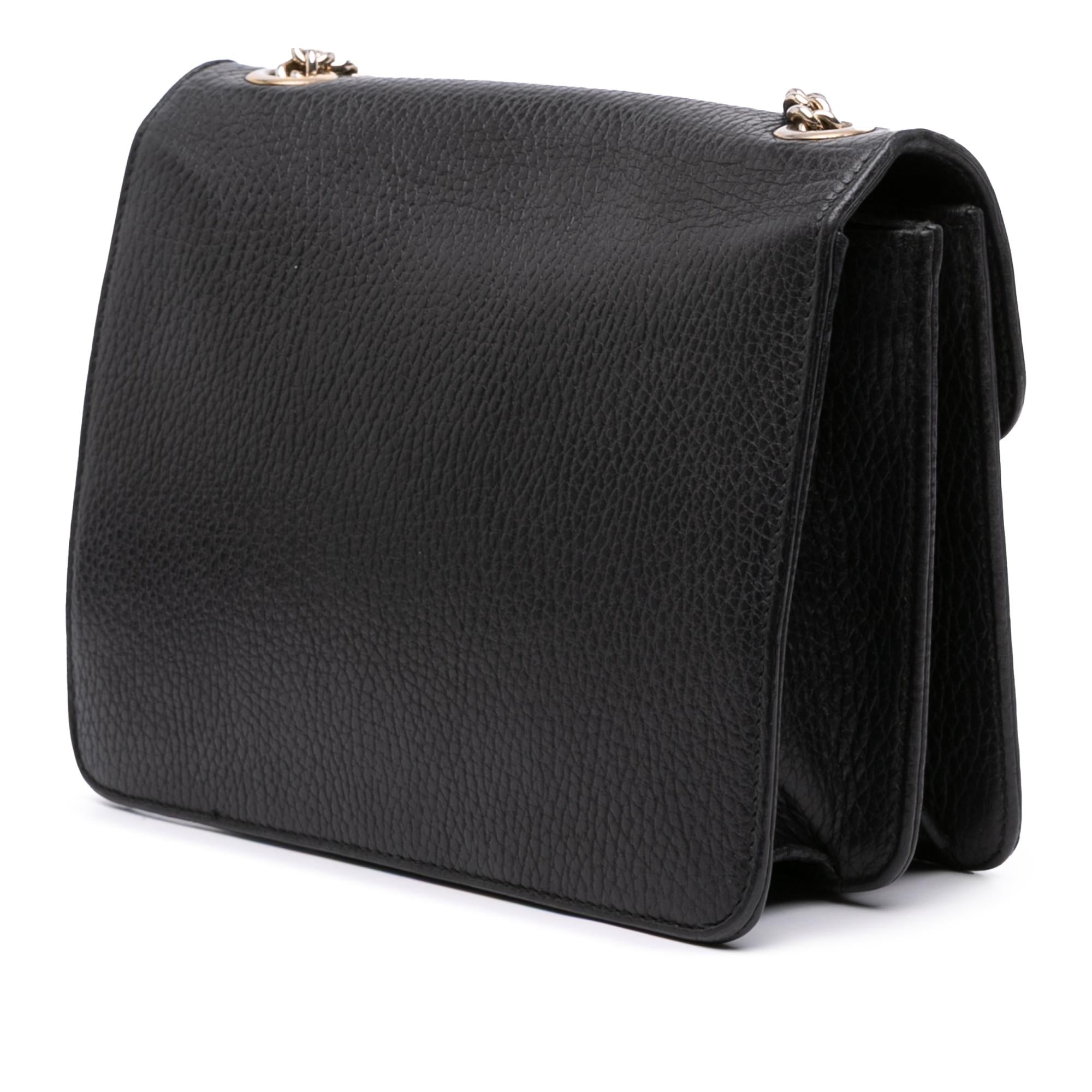 Gucci Small Dollar Calfskin Interlocking G Crossbody