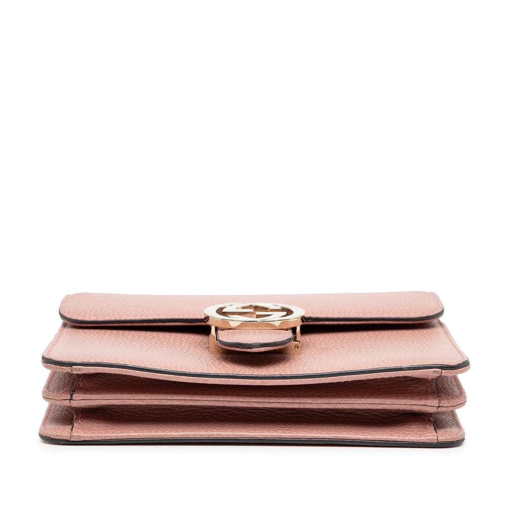 Gucci Small Dollar Calfskin Interlocking G Crossbody