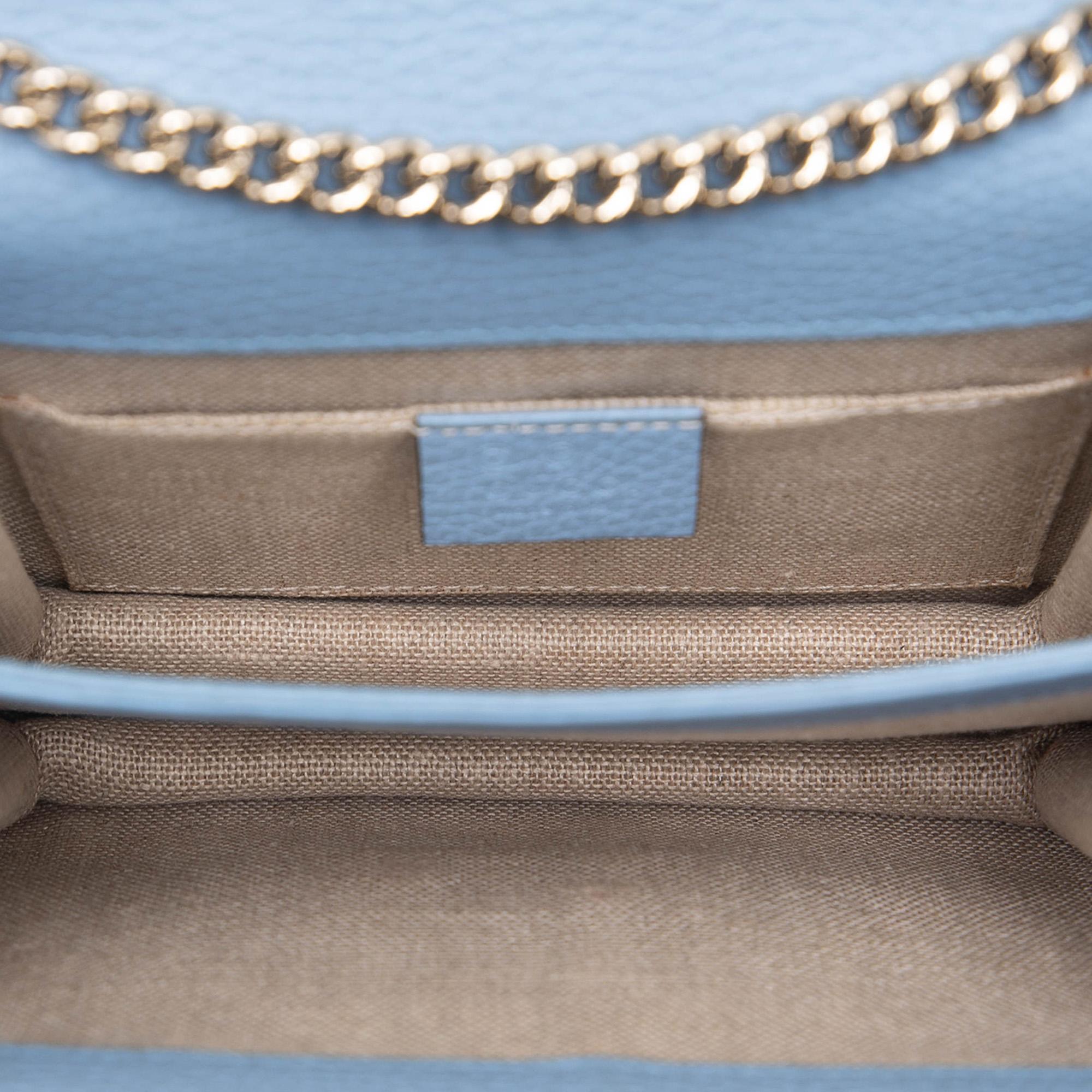 Gucci Small Dollar Calfskin Interlocking G Crossbody