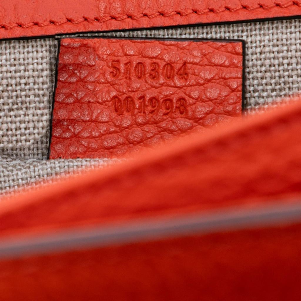 Gucci Small Dollar Calfskin Interlocking G Crossbody