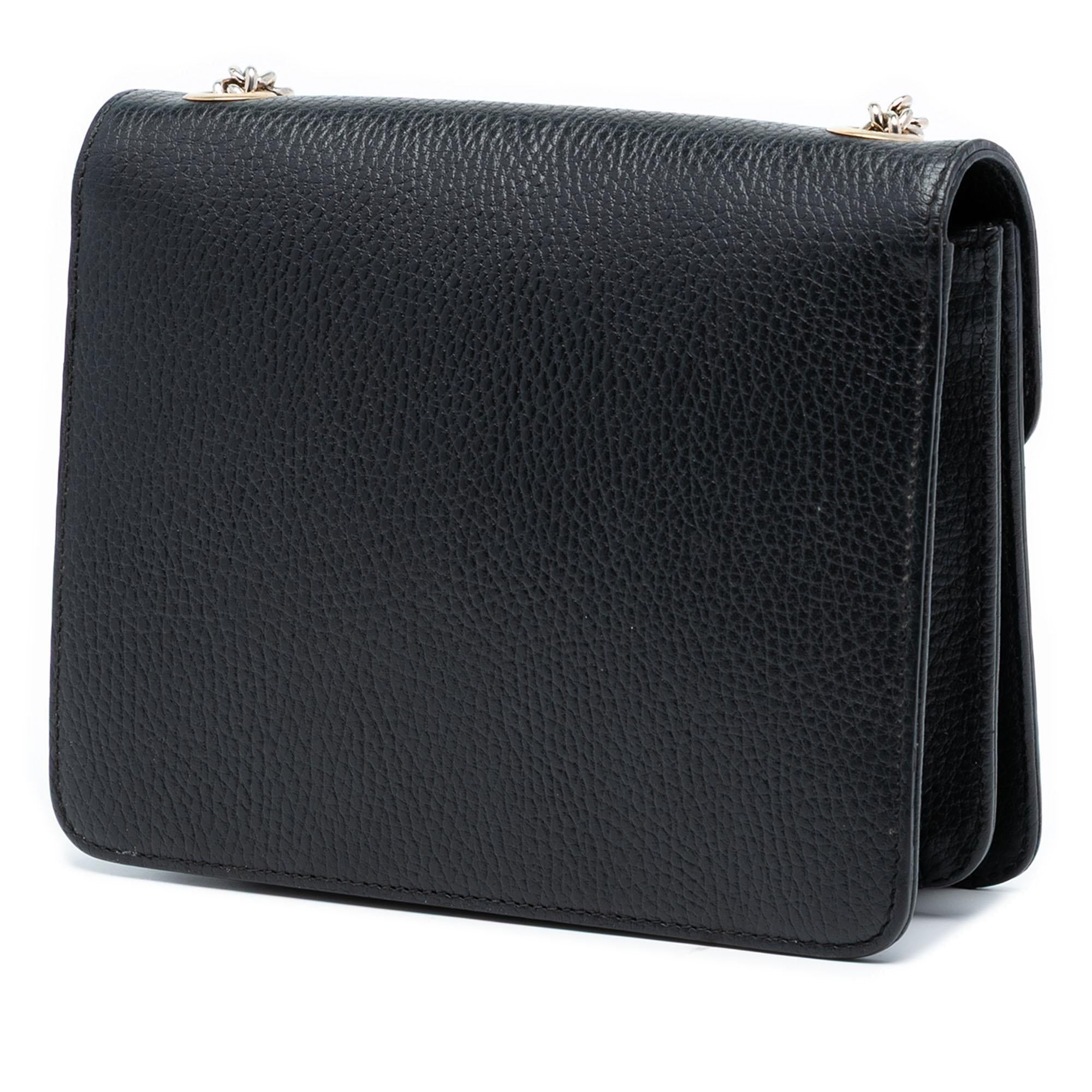 Gucci Small Dollar Calfskin Interlocking G Crossbody
