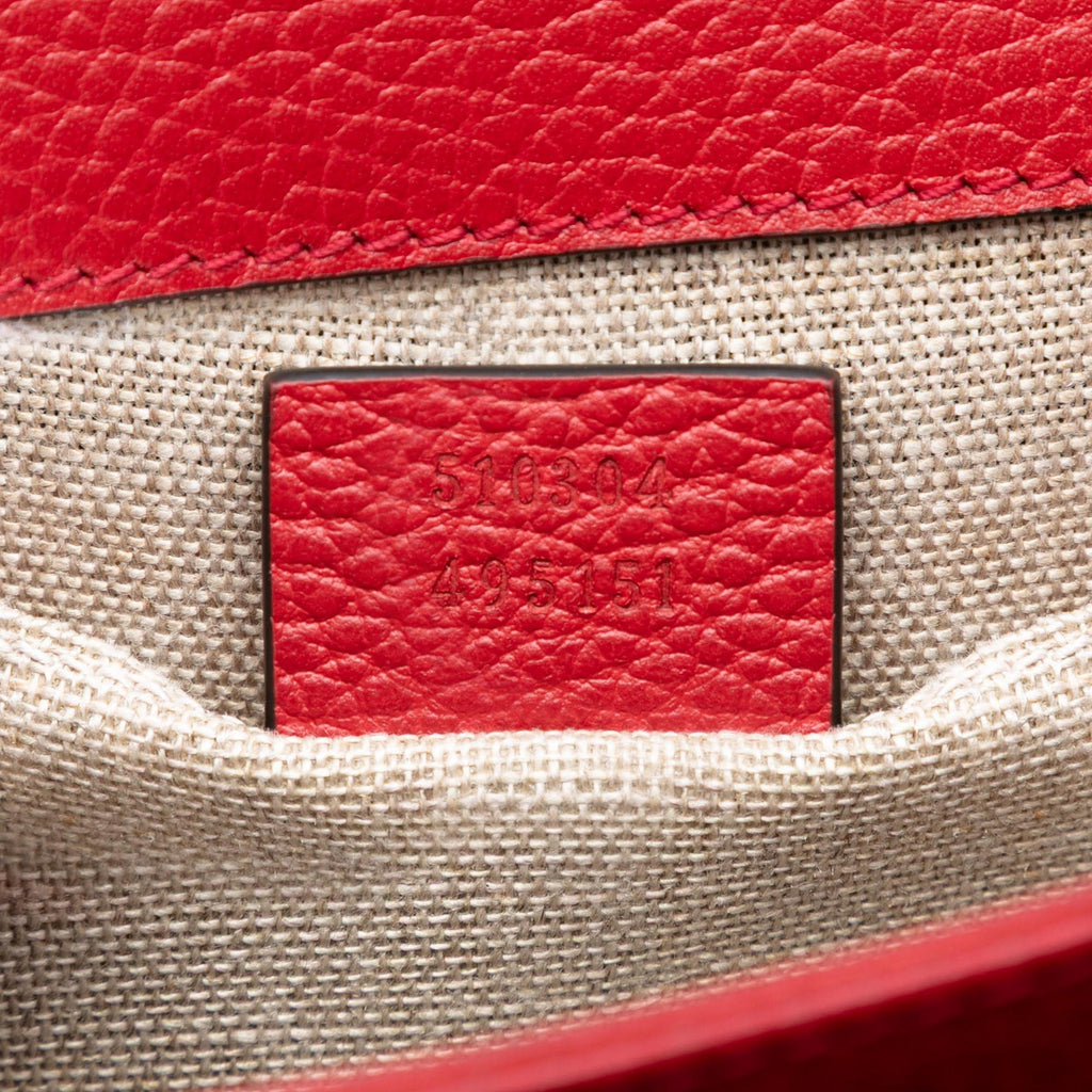 Gucci Small Dollar Calfskin Interlocking G Crossbody
