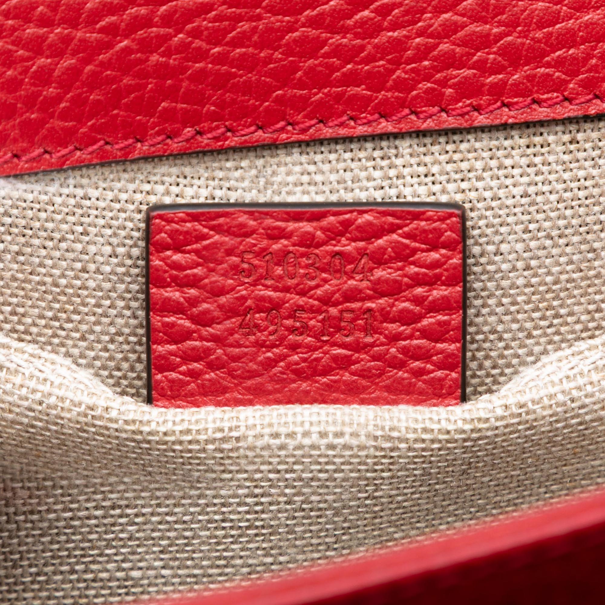 Gucci Small Dollar Calfskin Interlocking G Crossbody