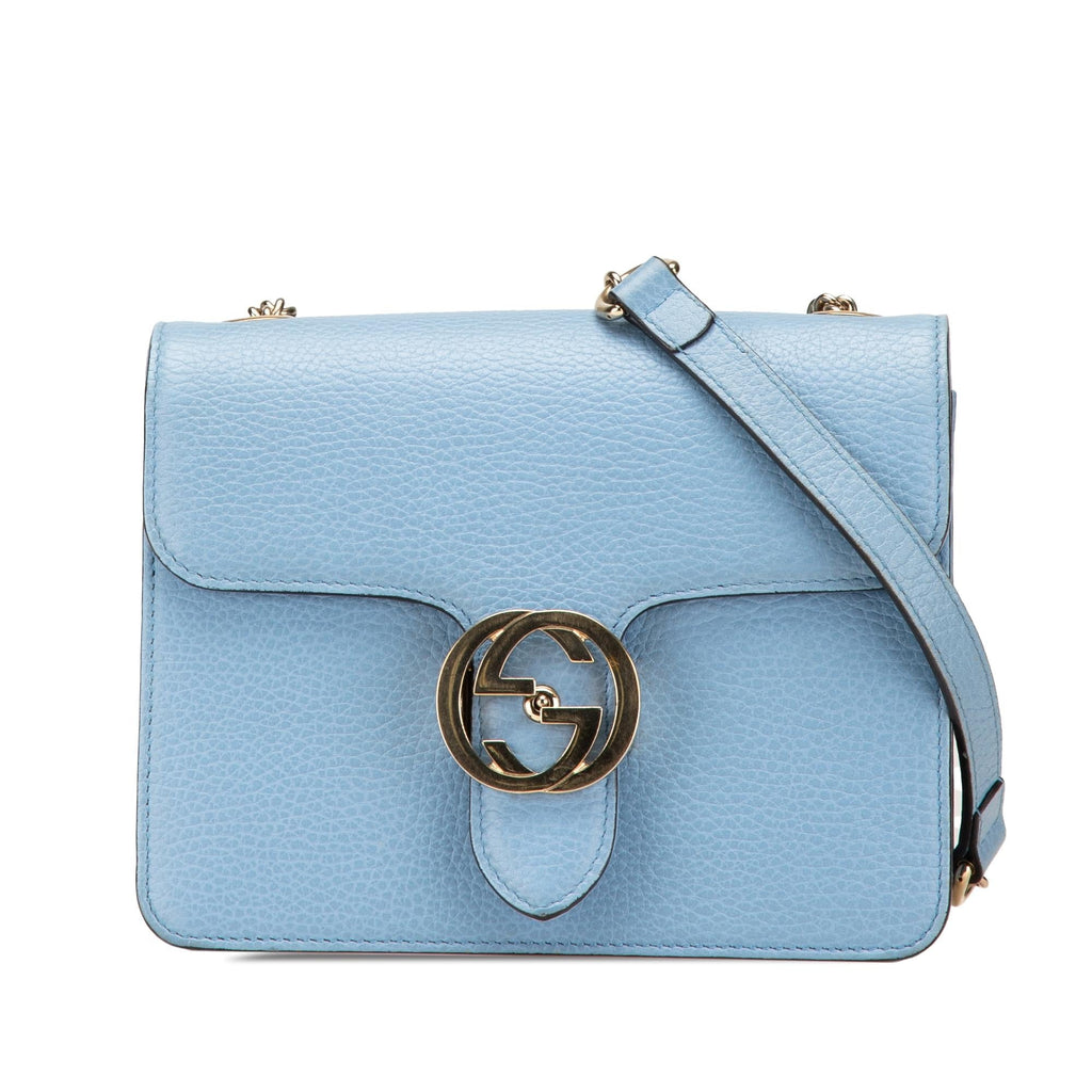 Gucci Small Dollar Calfskin Interlocking G Crossbody