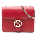 Gucci Small Dollar Calfskin Interlocking G Crossbody