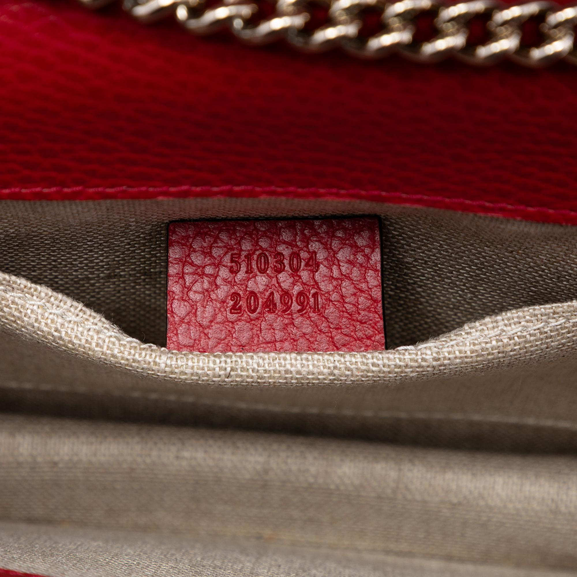 Gucci Small Dollar Calfskin Interlocking G Crossbody
