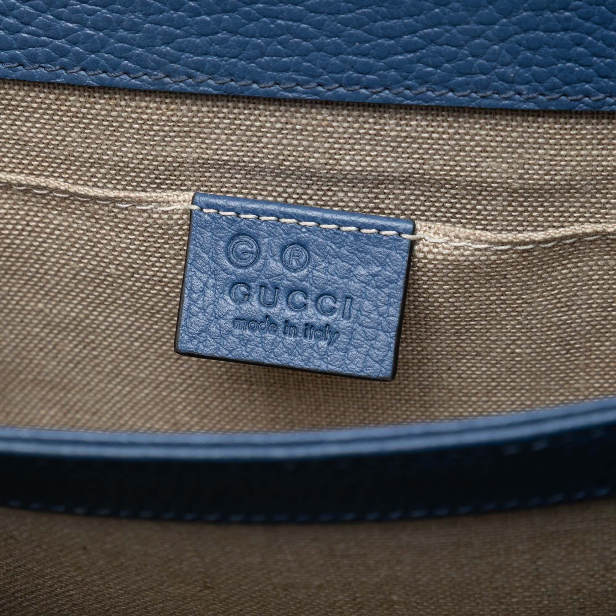Gucci Small Dollar Calfskin Interlocking G Crossbody