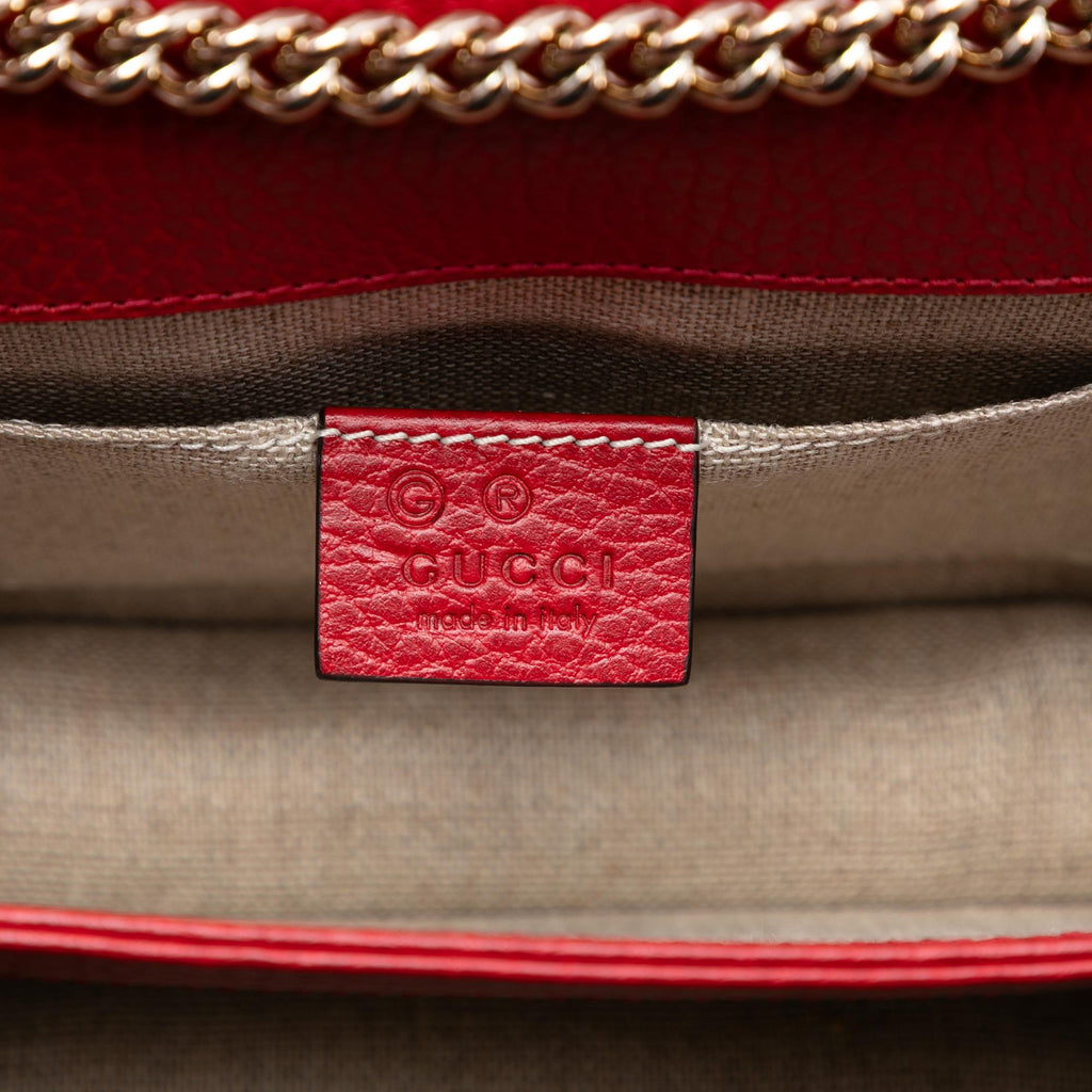 Gucci Small Dollar Calfskin Interlocking G Crossbody