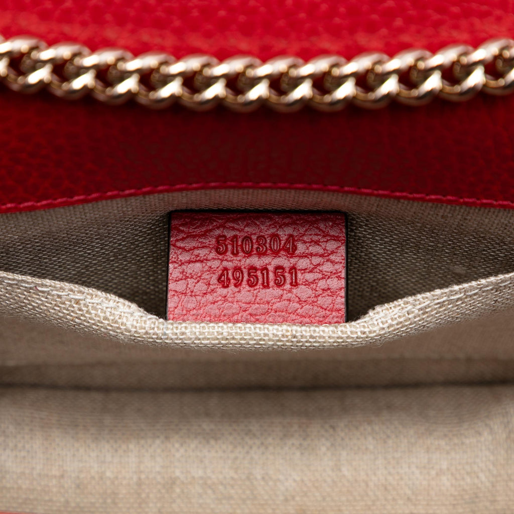 Gucci Small Dollar Calfskin Interlocking G Crossbody