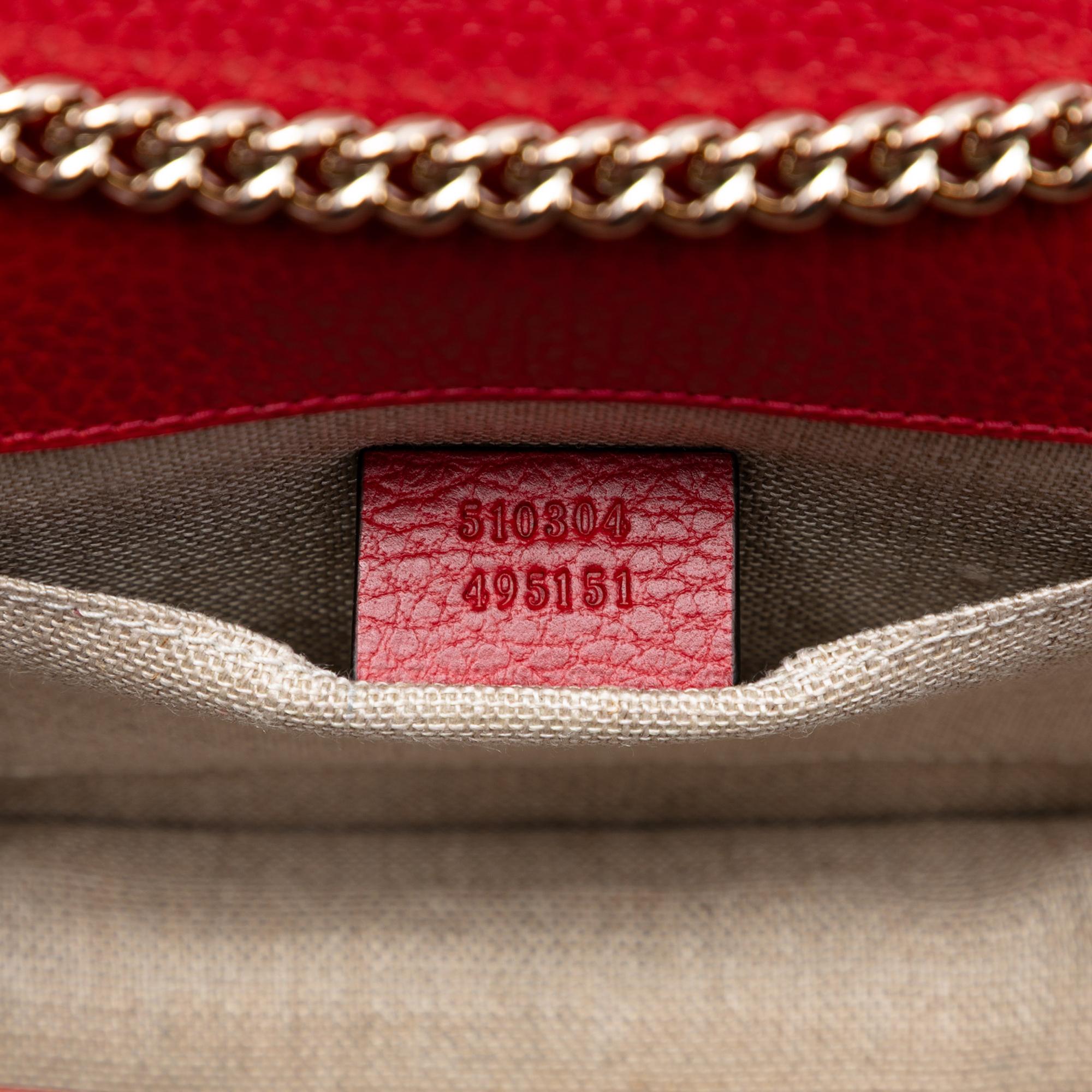 Gucci Small Dollar Calfskin Interlocking G Crossbody