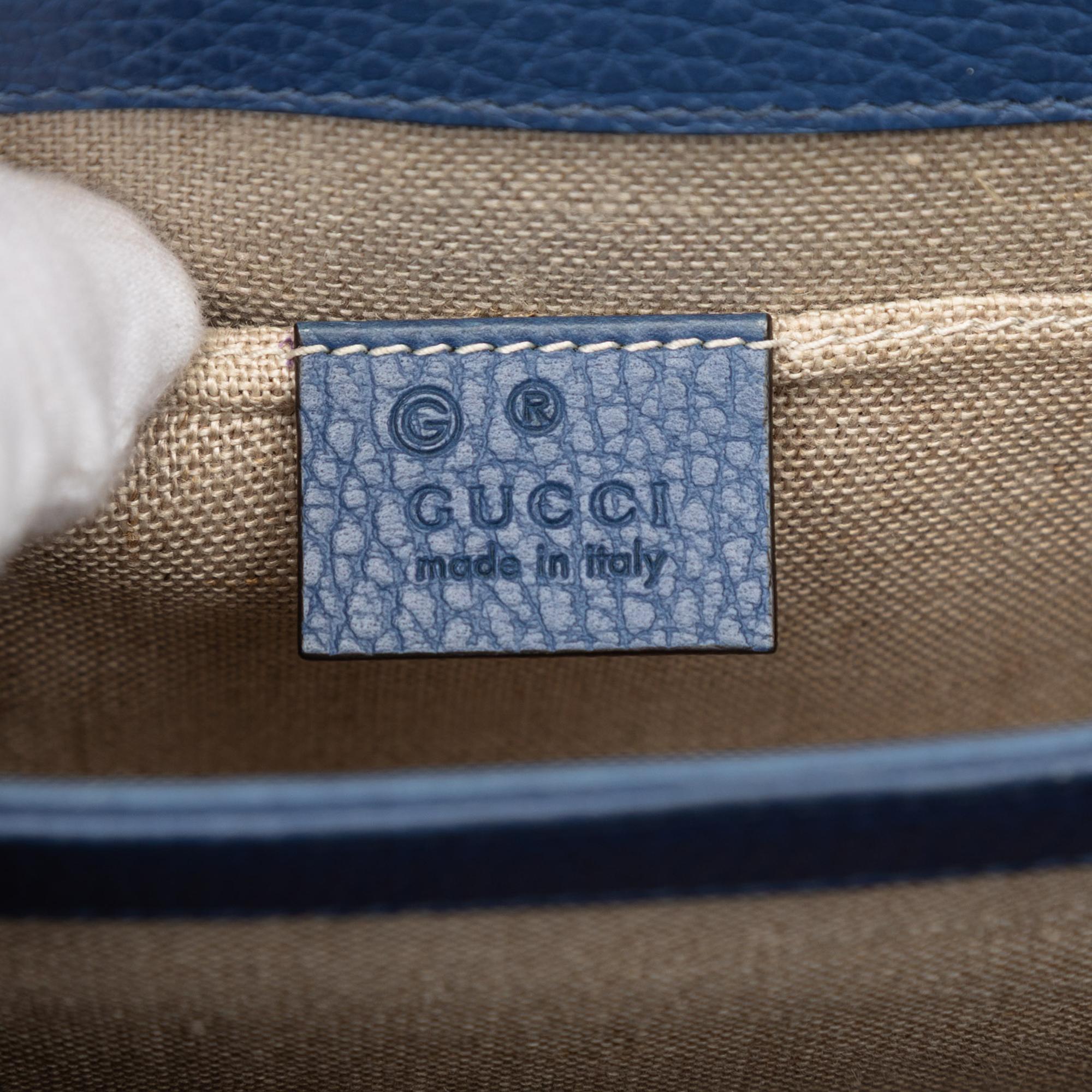 Gucci Small Dollar Calfskin Interlocking G Crossbody
