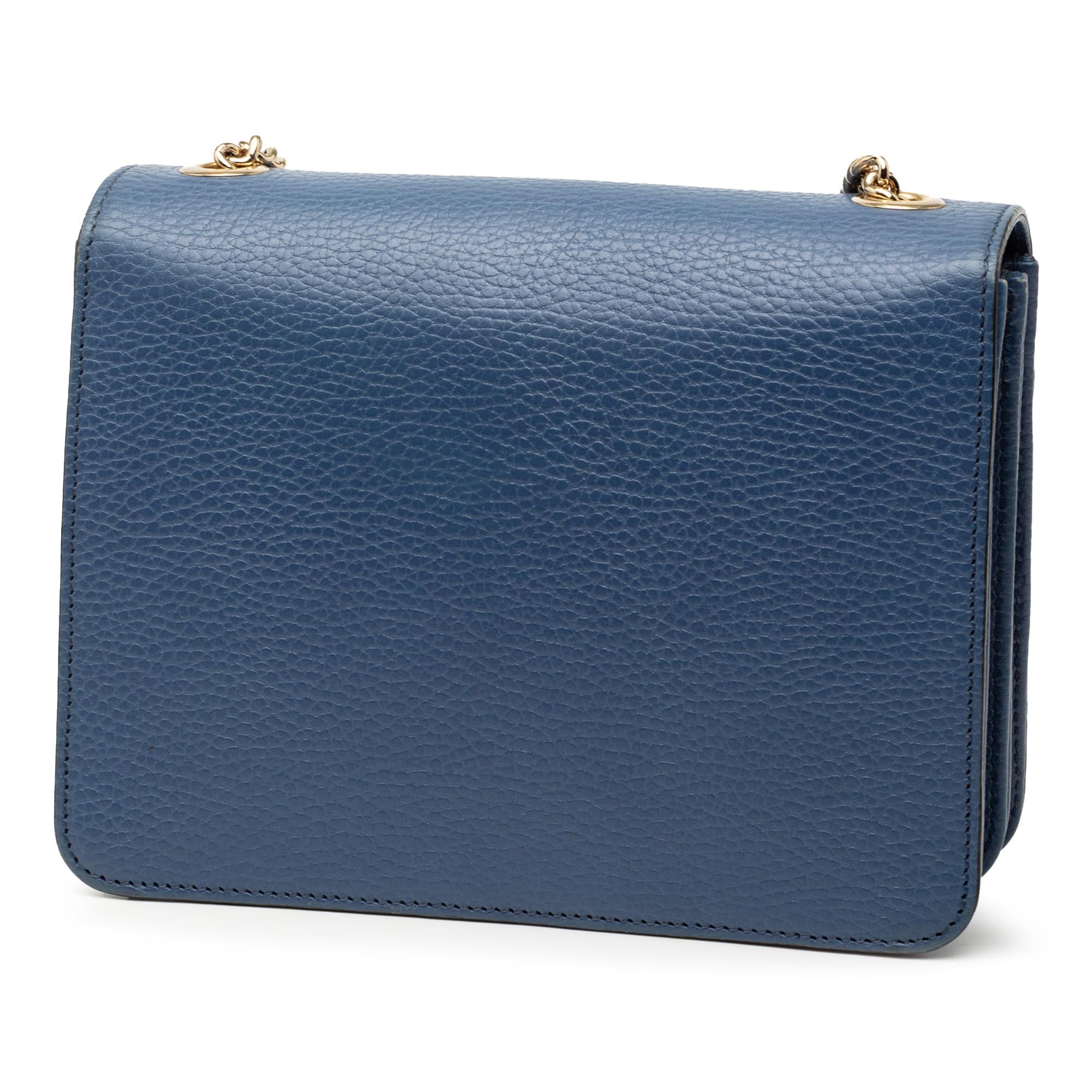 Gucci Small Dollar Calfskin Interlocking G Crossbody