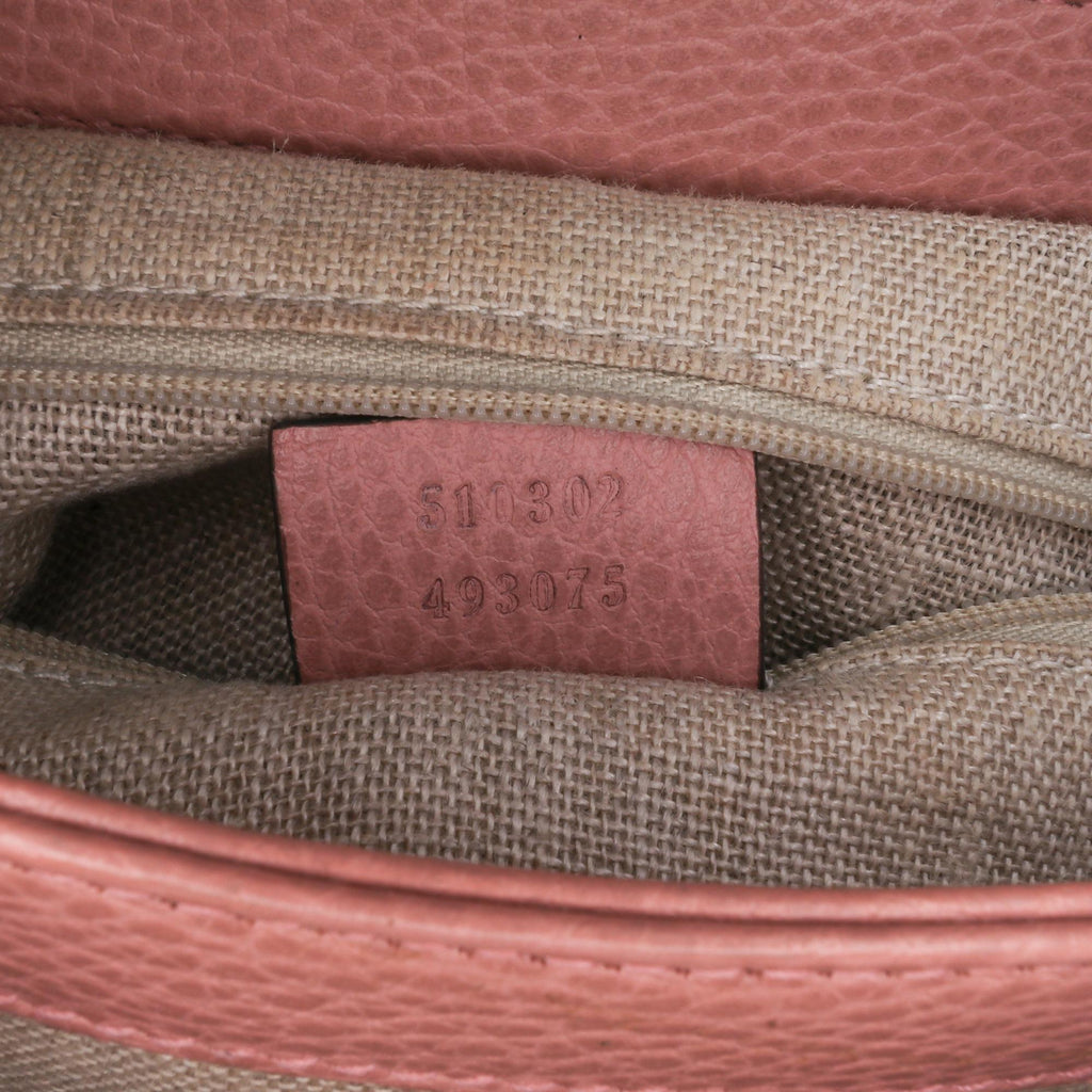 Gucci Small Dollar Calfskin Interlocking G Satchel
