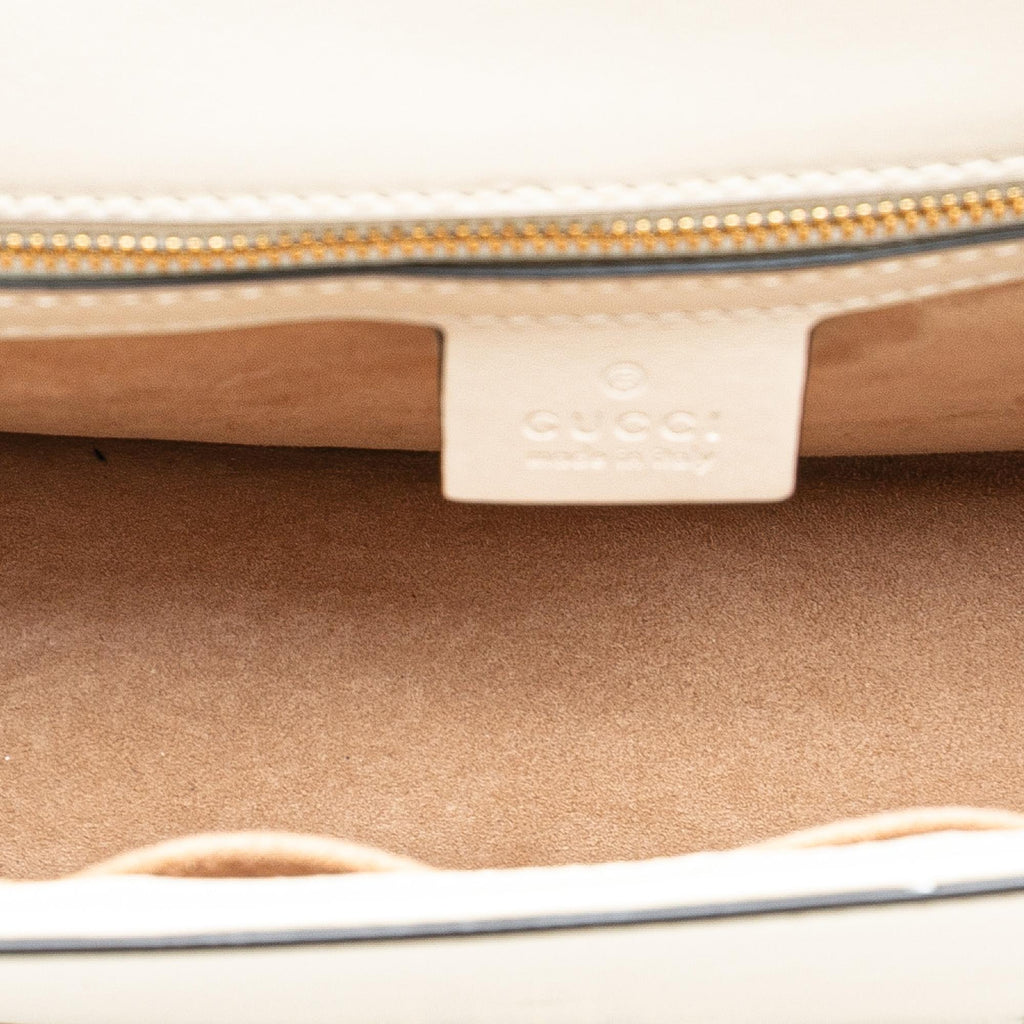 Gucci Small Floral Embroidered Leather Sylvie Crossbody