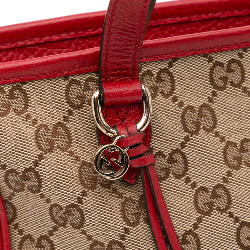 Gucci Small GG Canvas Bree Satchel