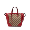 Gucci Small GG Canvas Bree Satchel