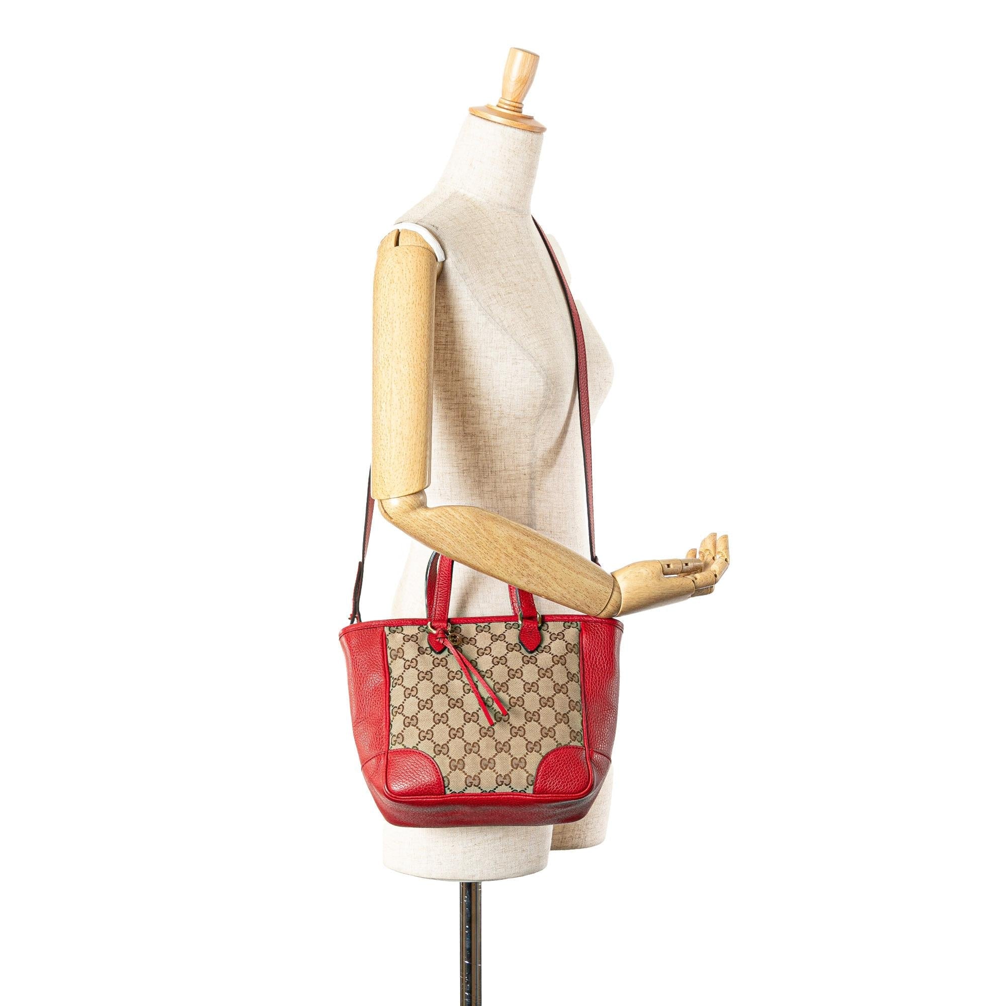 Gucci Small GG Canvas Bree Satchel