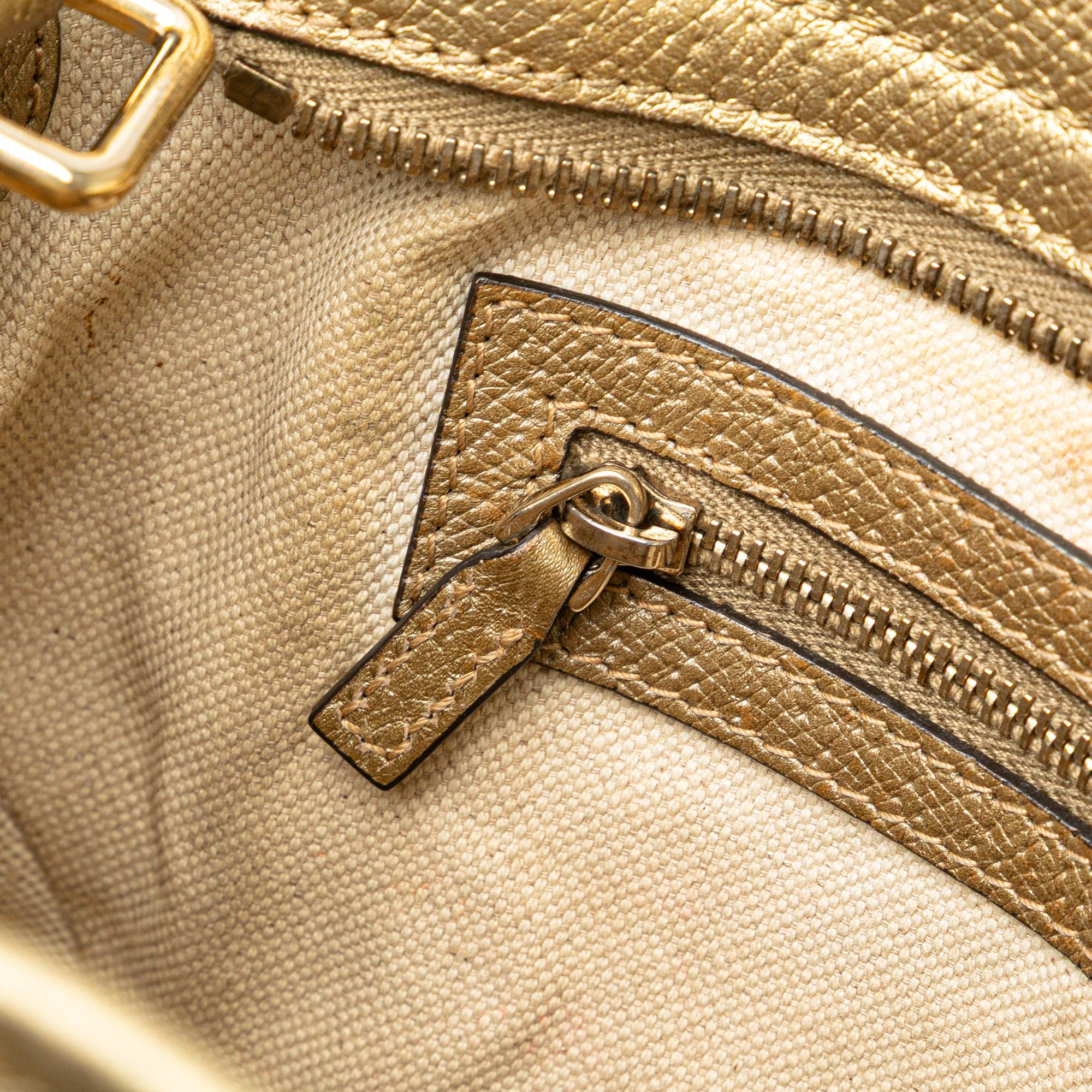 Gucci Small GG Canvas Bree Satchel