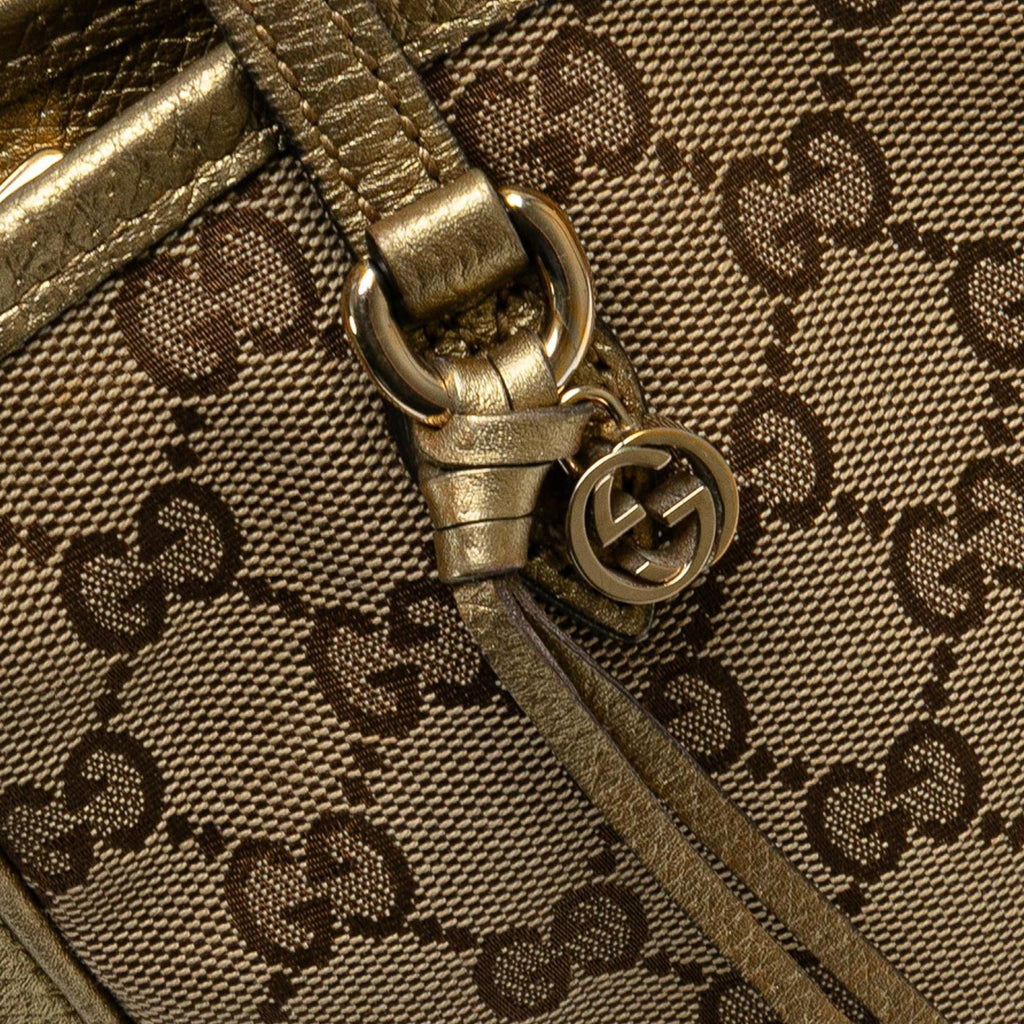 Gucci Small GG Canvas Bree Satchel