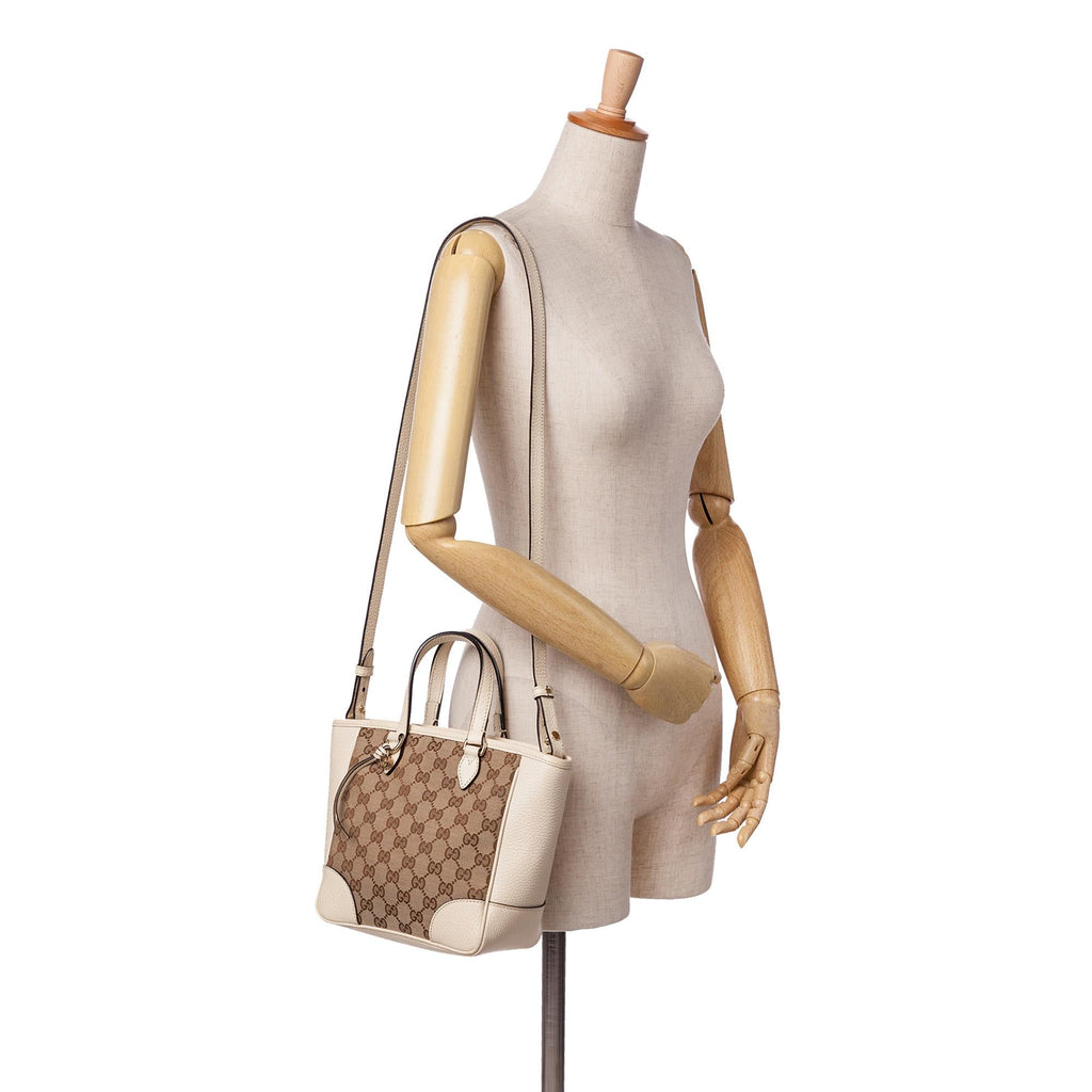 Gucci Small GG Canvas Bree Satchel