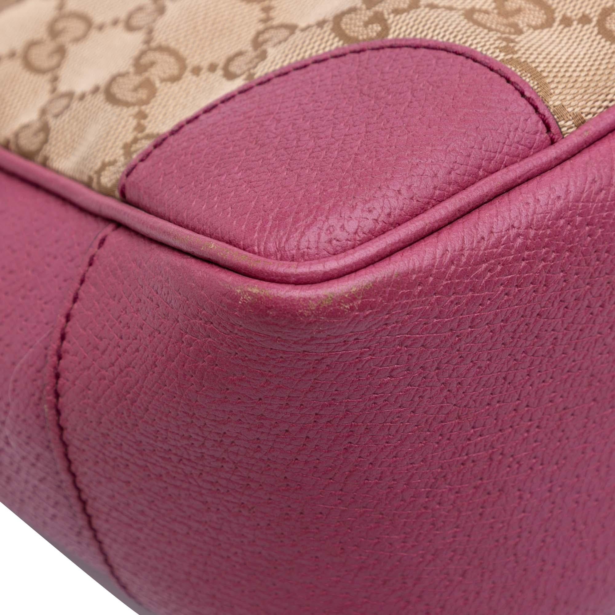 Gucci Small GG Canvas Bree Satchel
