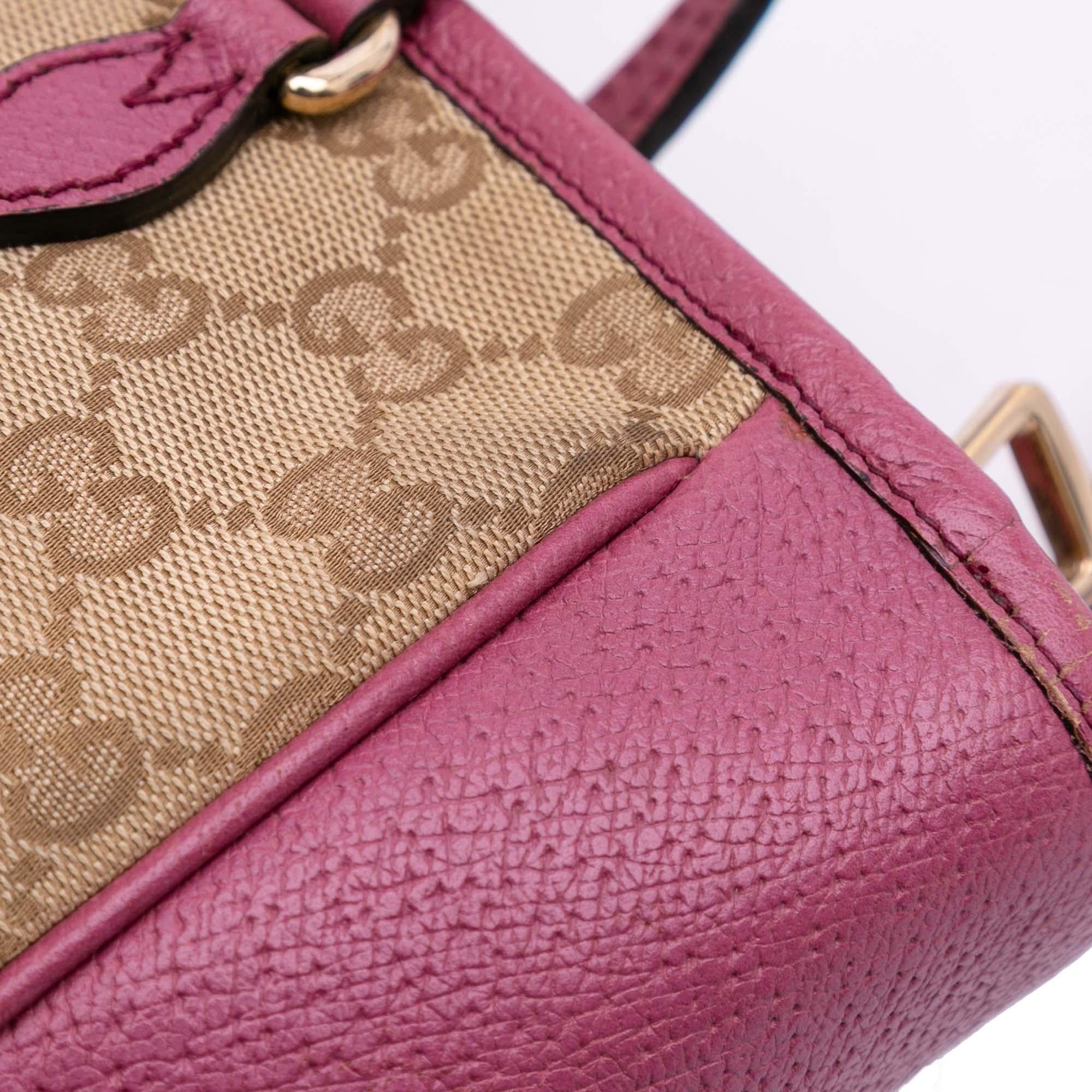 Gucci Small GG Canvas Bree Satchel