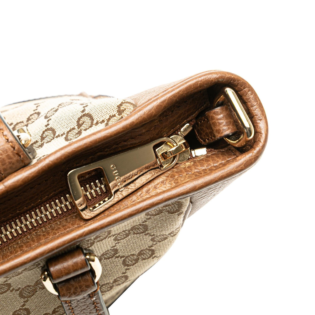 Gucci Small GG Canvas Bree Satchel