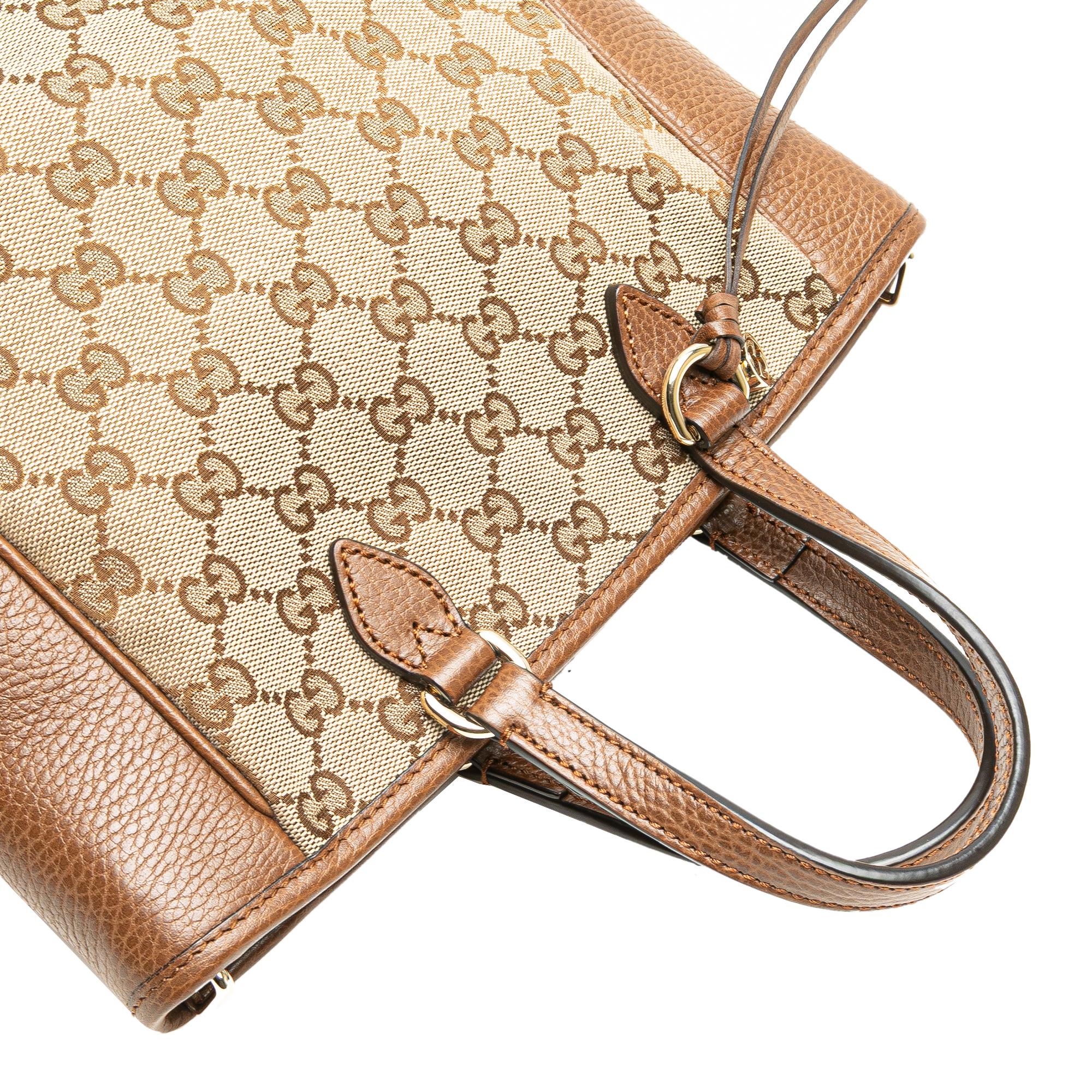 Gucci Small GG Canvas Bree Satchel