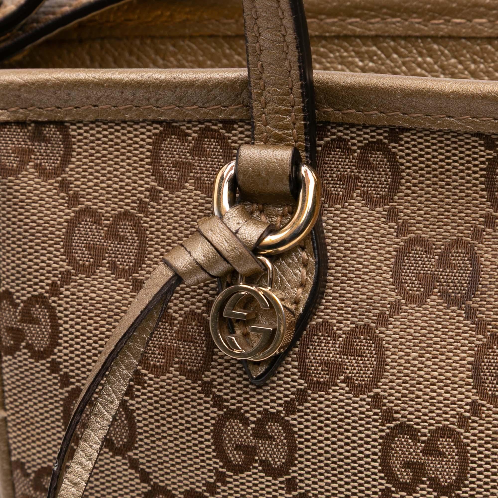 Gucci Small GG Canvas Bree Satchel