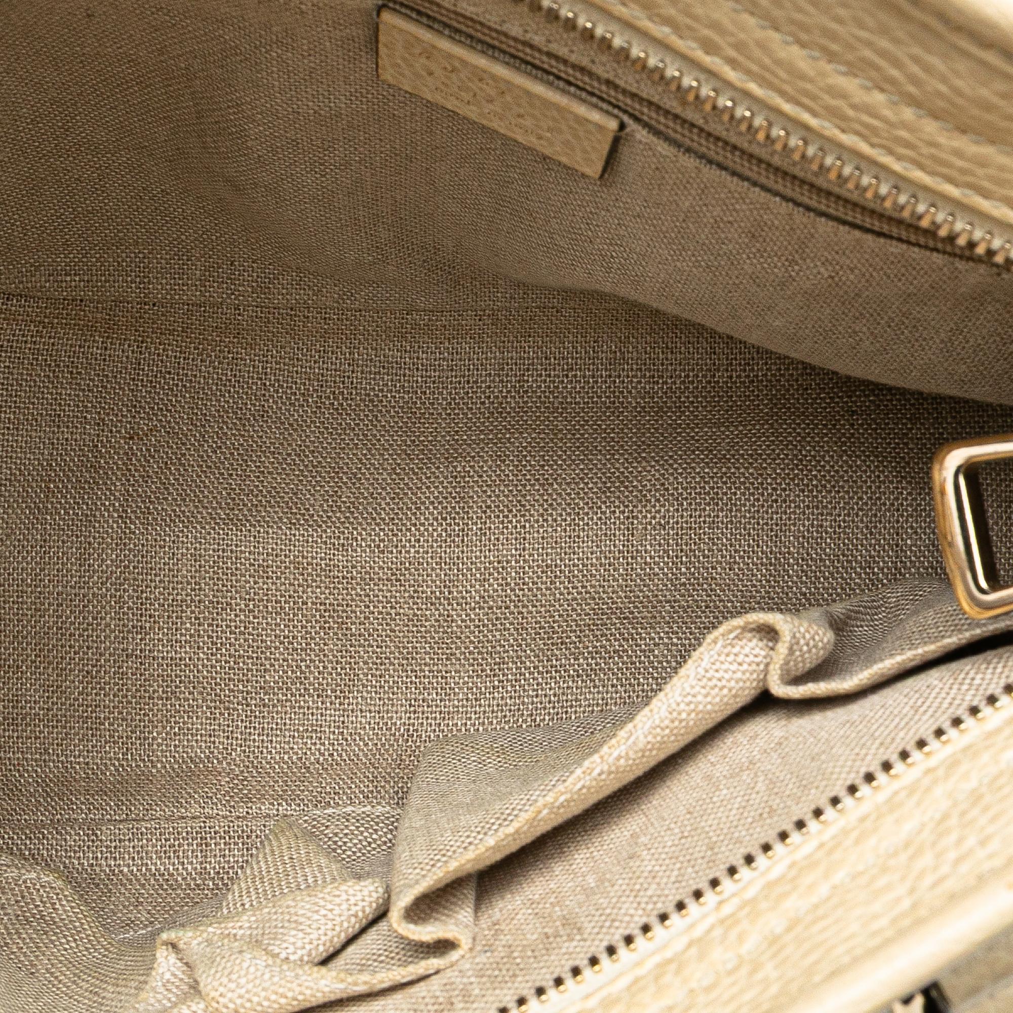 Gucci Small GG Canvas Bree Satchel