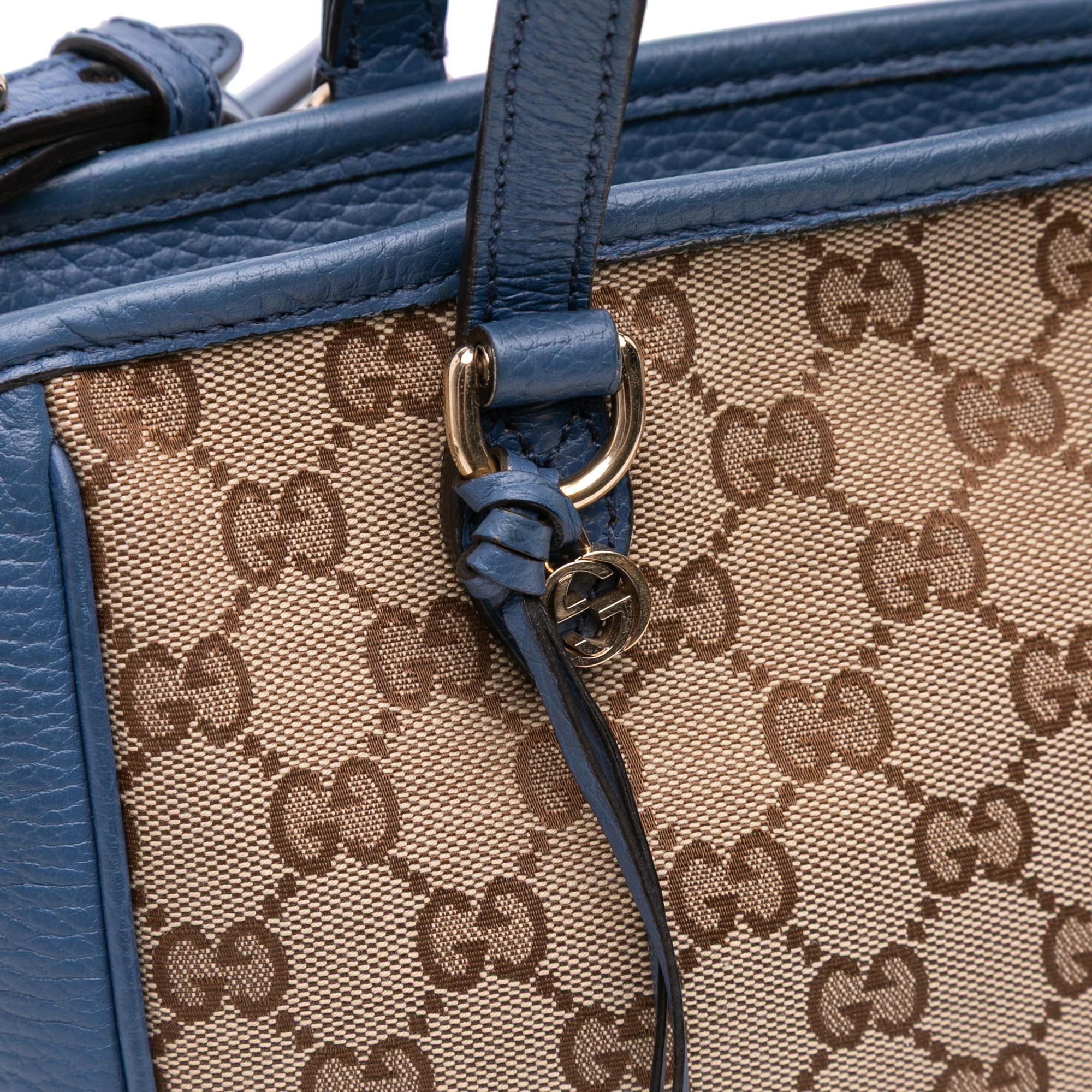 Gucci Small GG Canvas Bree Satchel