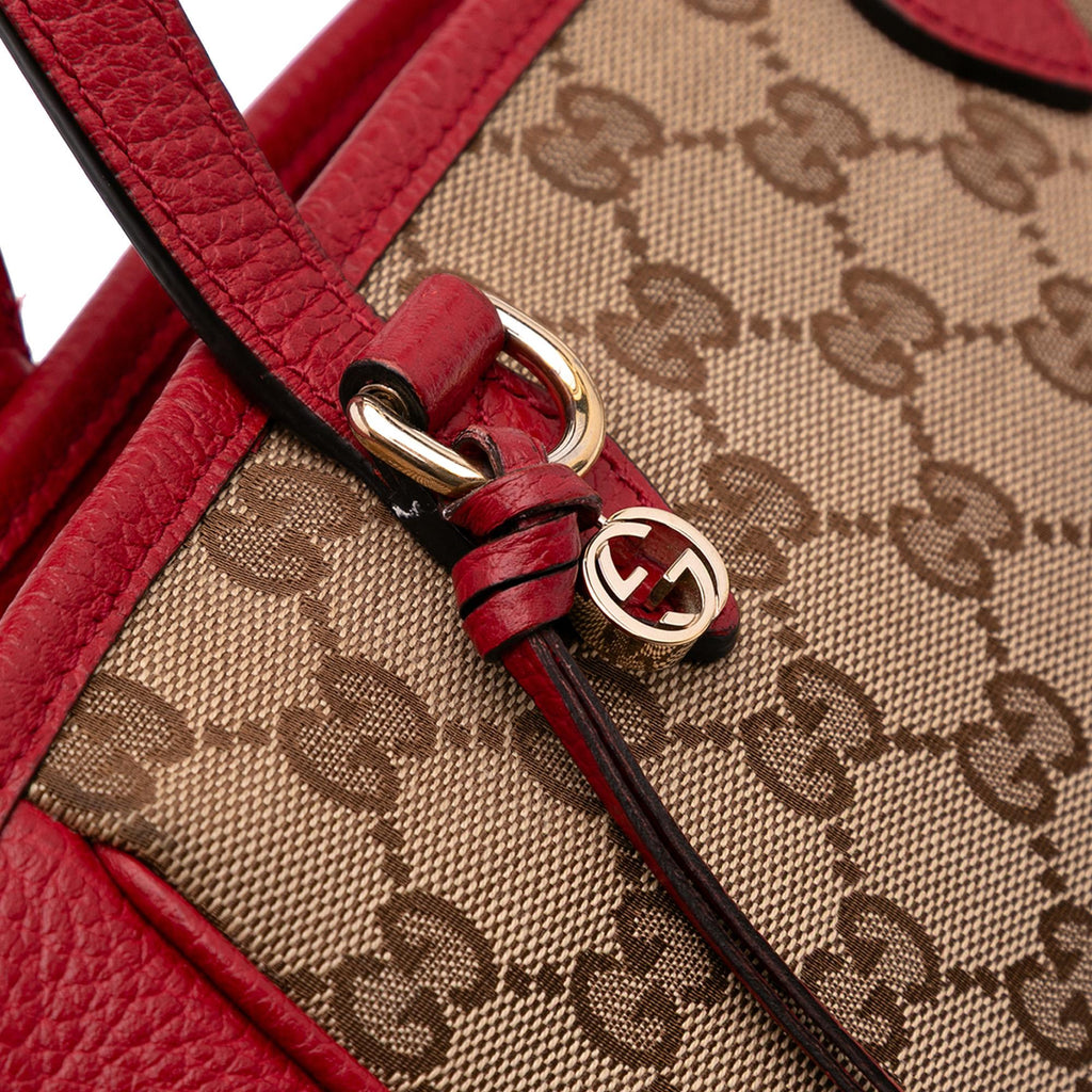 Gucci Small GG Canvas Bree Satchel