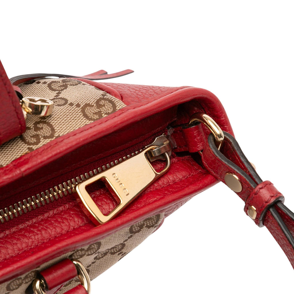 Gucci Small GG Canvas Bree Satchel